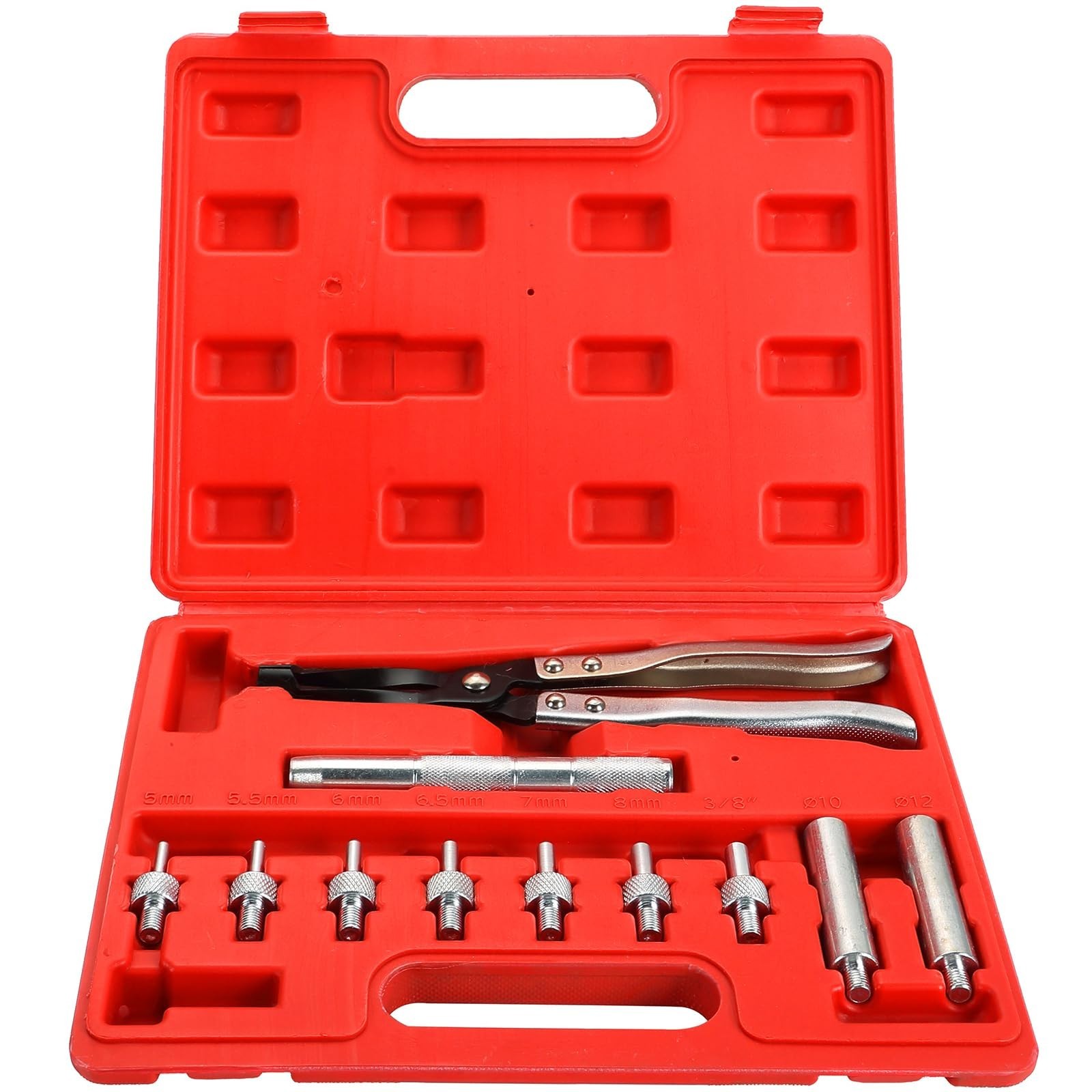 Valve Stem Seal Remover Installer Tool Kit | Car Engine Repair Set with Sockets