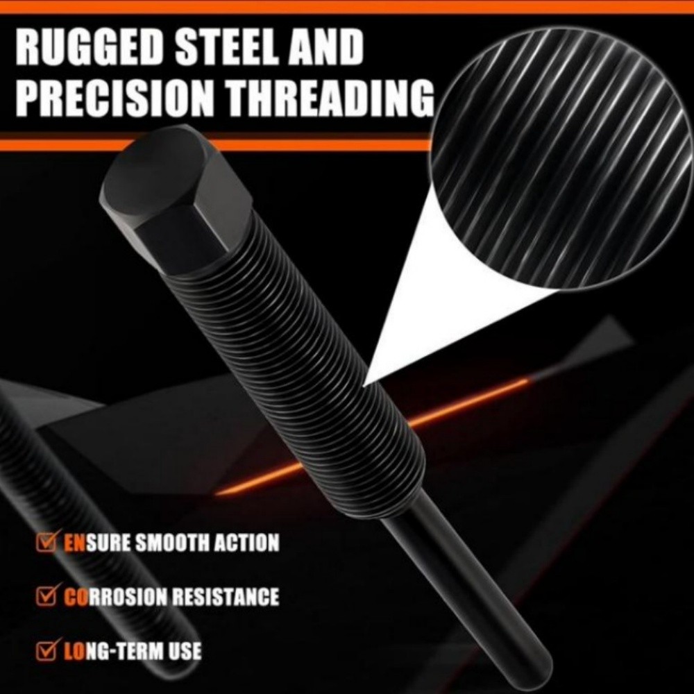 Power Steering Pump Pulley Puller Remover Installer Removal Tool Kit for GM Ford