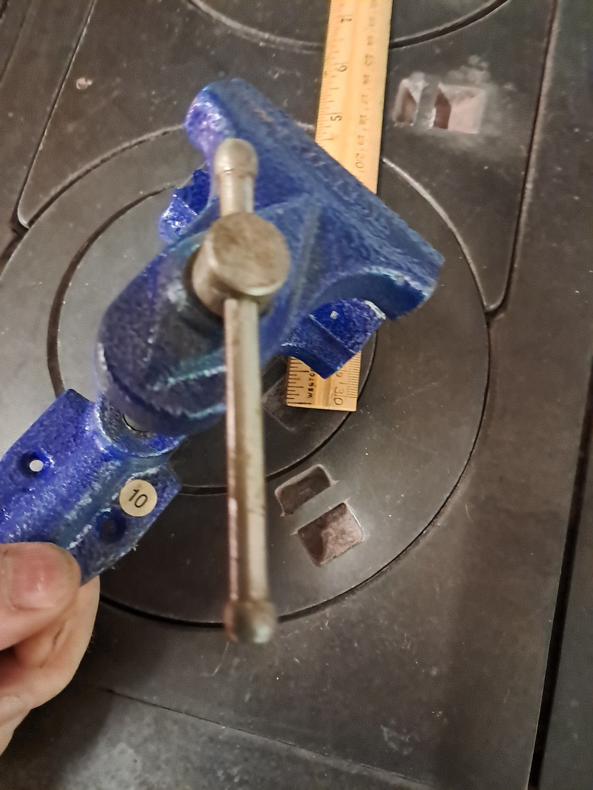 Wilton 150 Clamp-On Bench Vise, 3in Jaw Width 2.5 Jaw Opening