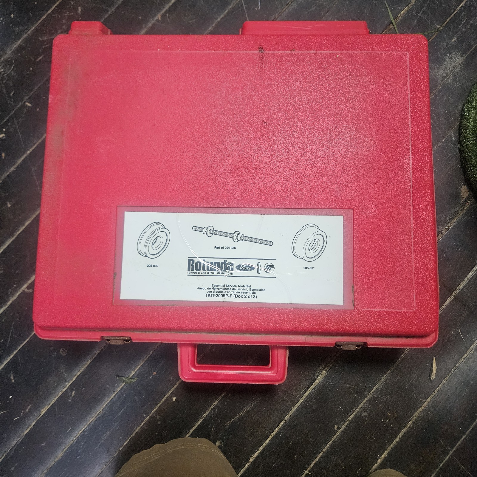 TKIT-2005P-F Ford Rotunda SERVICE TOOL KITs Box 1 And 2