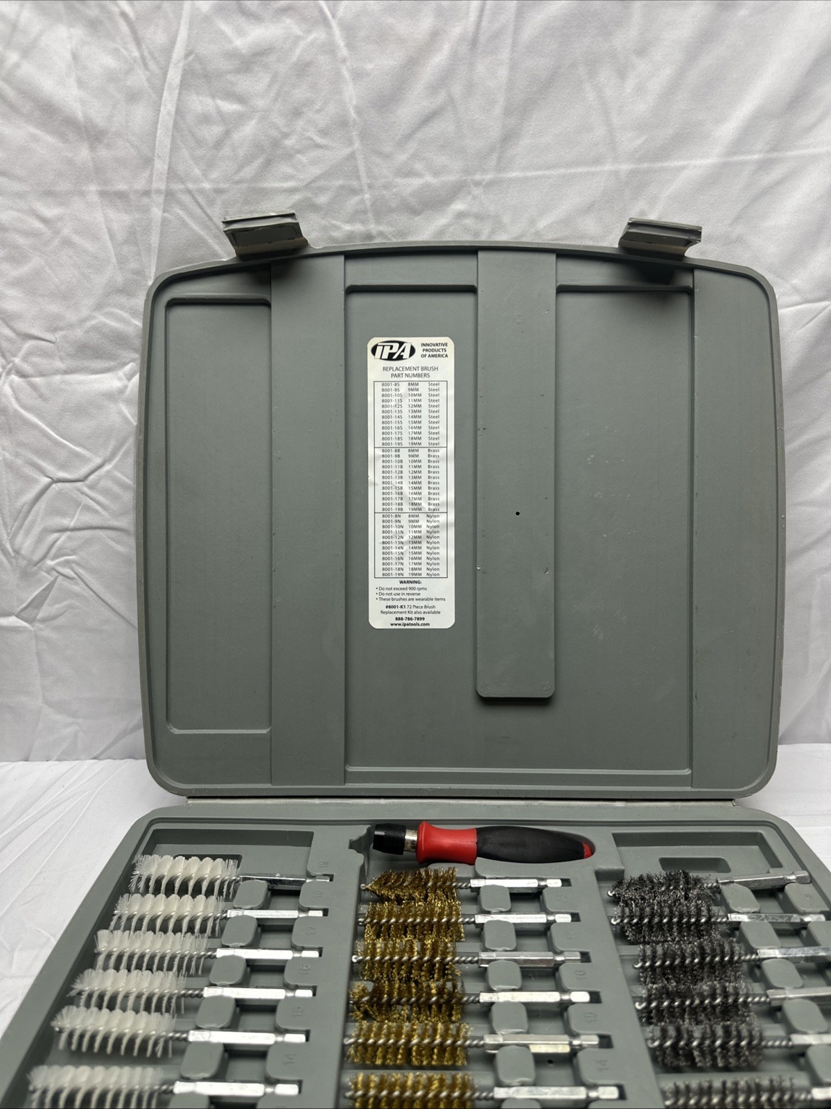 Innovative Products Of America 36 Piece Bore Brush Set w/ Driver 8001D