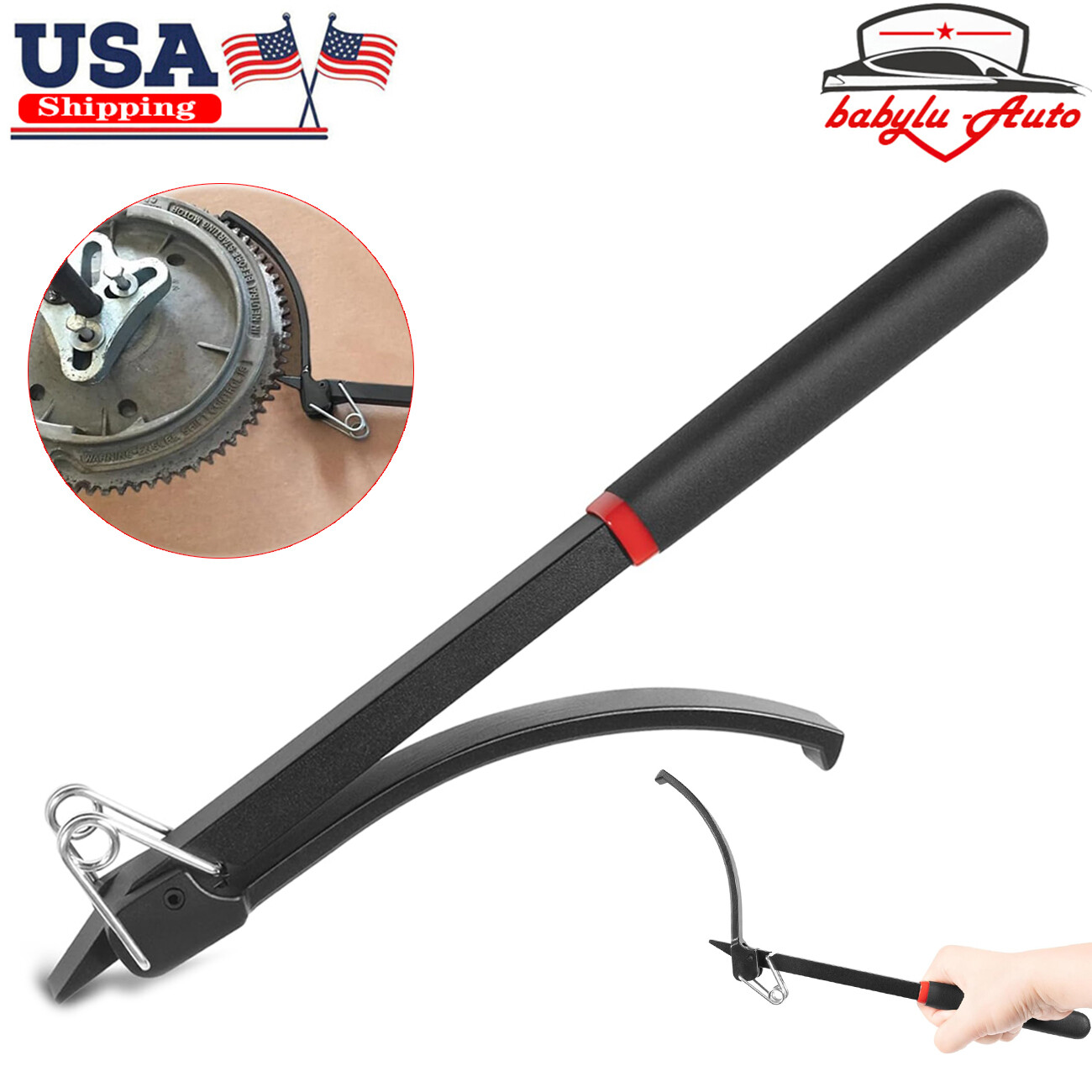 23800 Flywheel Turner Wrench Turning Tool for Turning and Holding Flex Plates