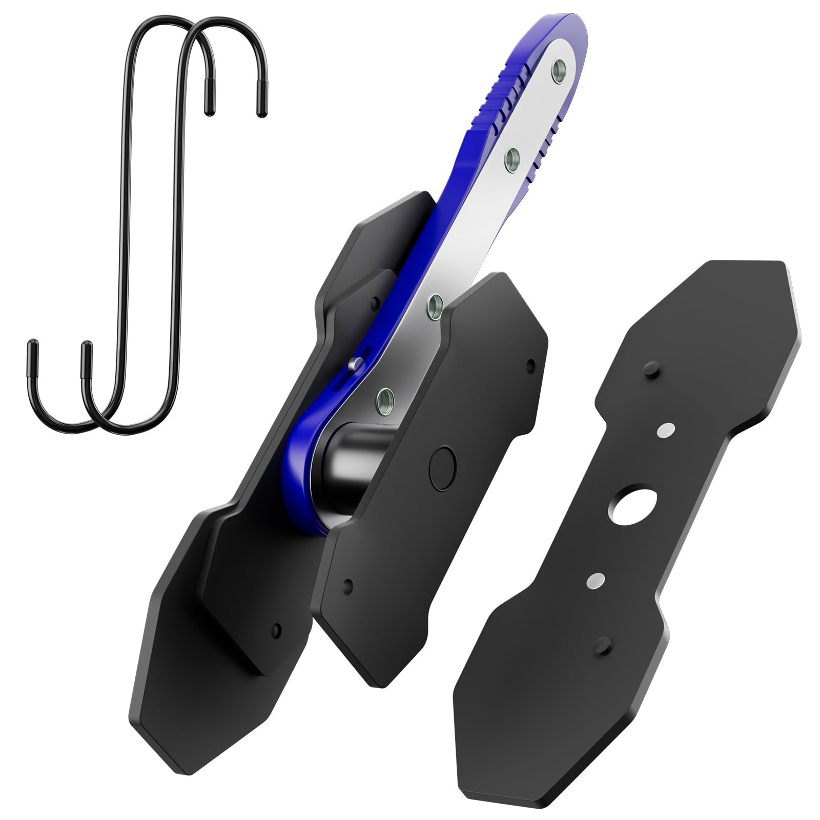 Brake Caliper Compression Tool – Piston Compressor with Steel Plates & Hooks, 36