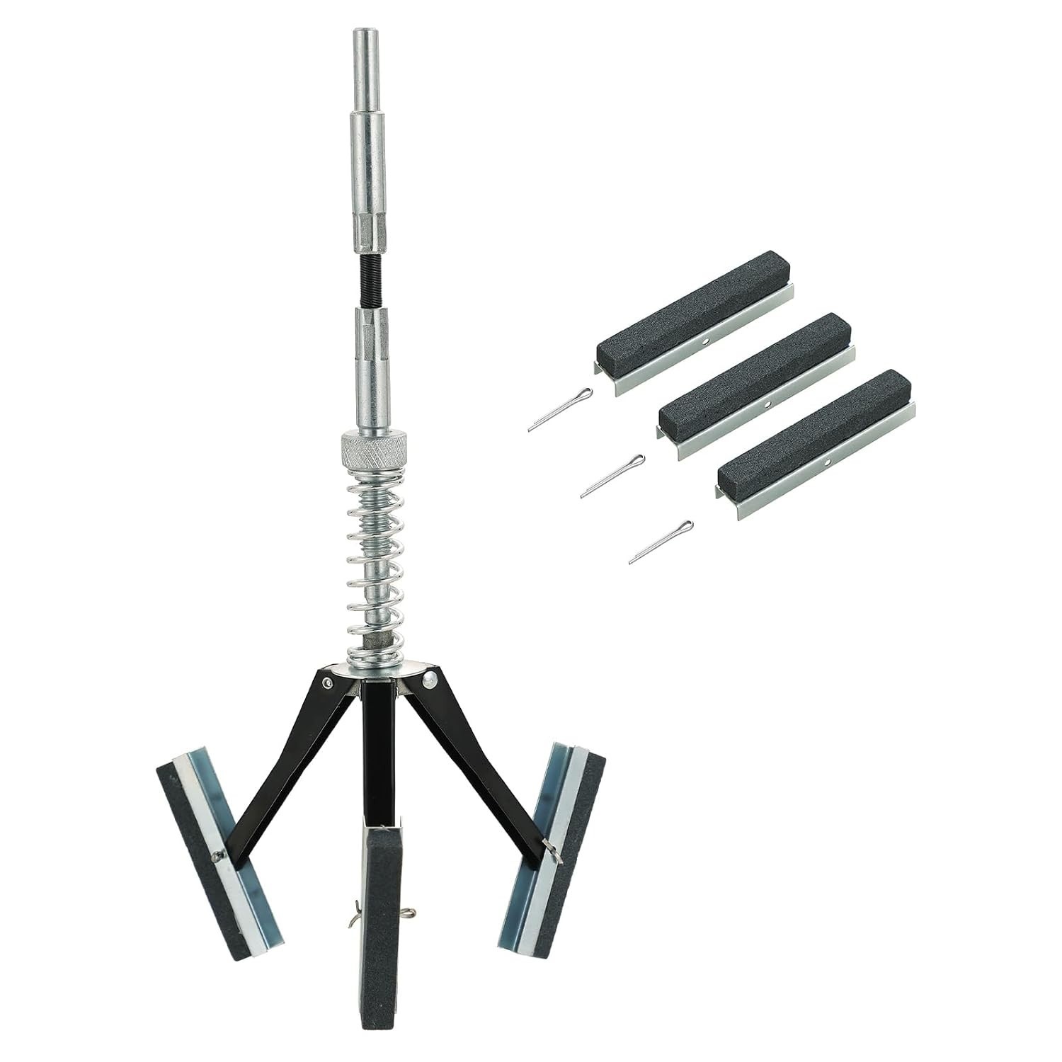 Adjustable Engine Hone Cylinder Tool with 220 Grit for Efficient Carbon Removal