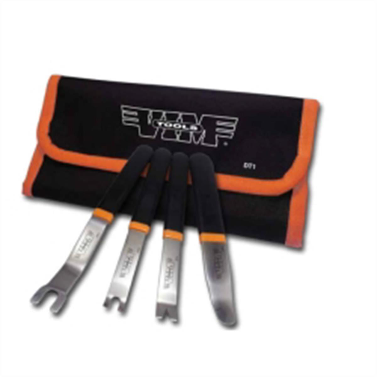 VIM Tools DT1 Ultra Thin Stainless Tool Set with Roll Up Storage Pouch