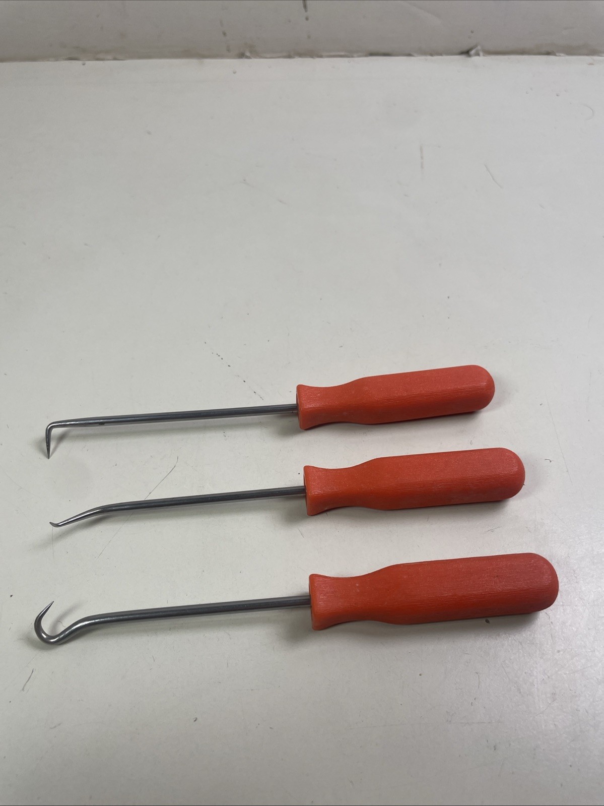 Mac Tools Red Handle 4pc Mini Pick Set PS4SA PS21 PS22 PS23 PS24 Great Condition