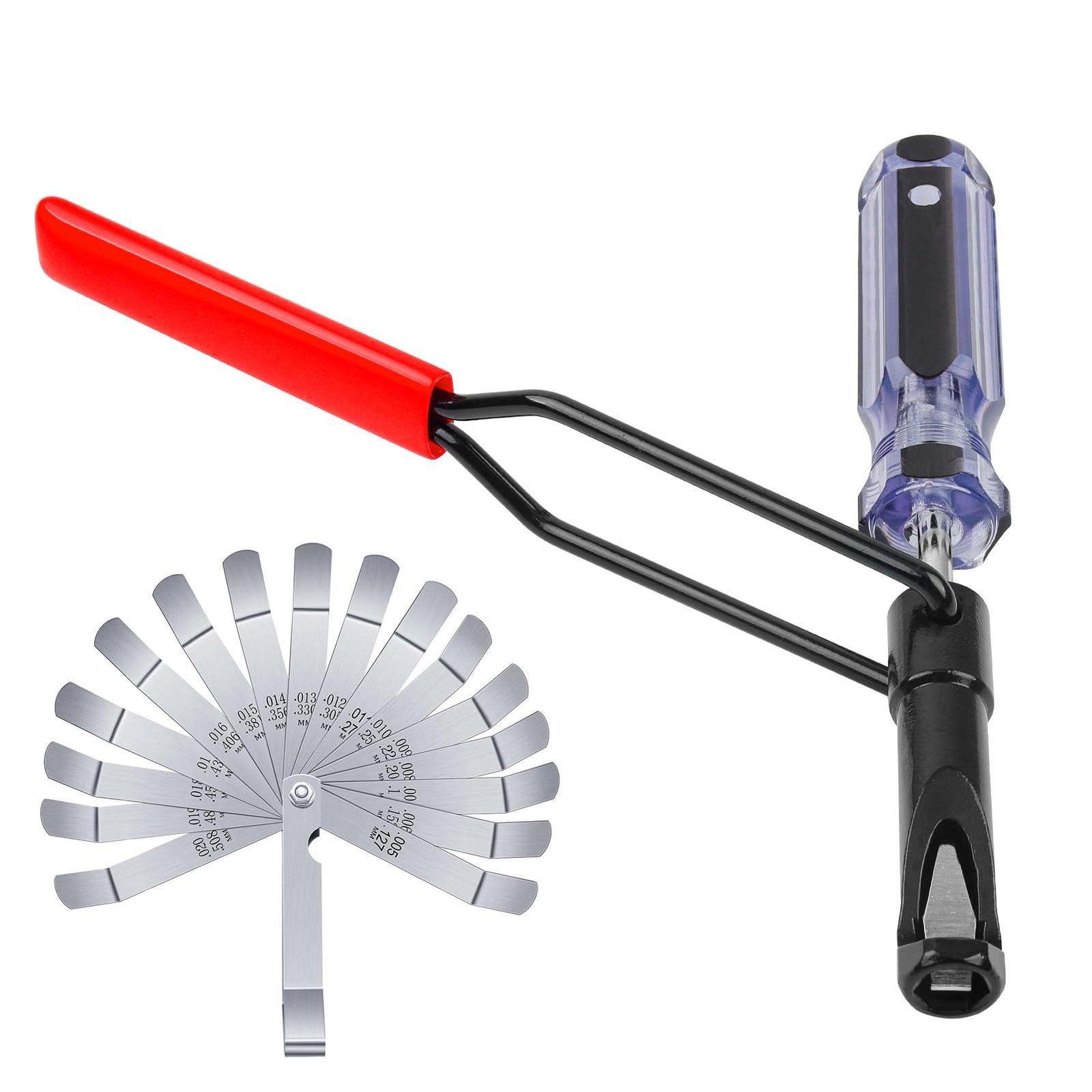 Valve Lash Adjustment Tool with Angled Feeler Gauge Jam Nut Valve Adjustment New