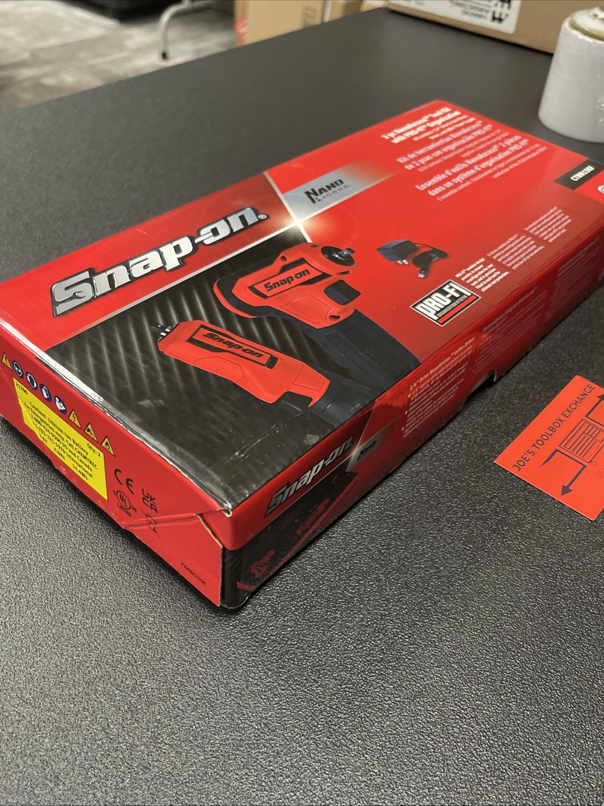 SNAP ON TOOLS NEW CTNN13KF Nano/Axcess Tool Kit RED 1/4″ Drive 2Pc All Pieces