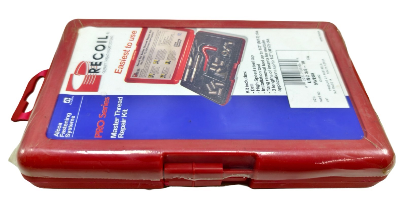 Recoil 5WE80 UNC 1/4-20 Pro Series Master Thread Repair Kit to Use Easiest