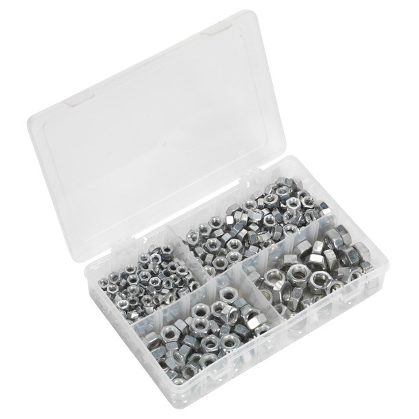 SEALEY TOOLS – Steel Nut Assortment 1/4″-1/2″UNC 320pc • Model No. AB030SN