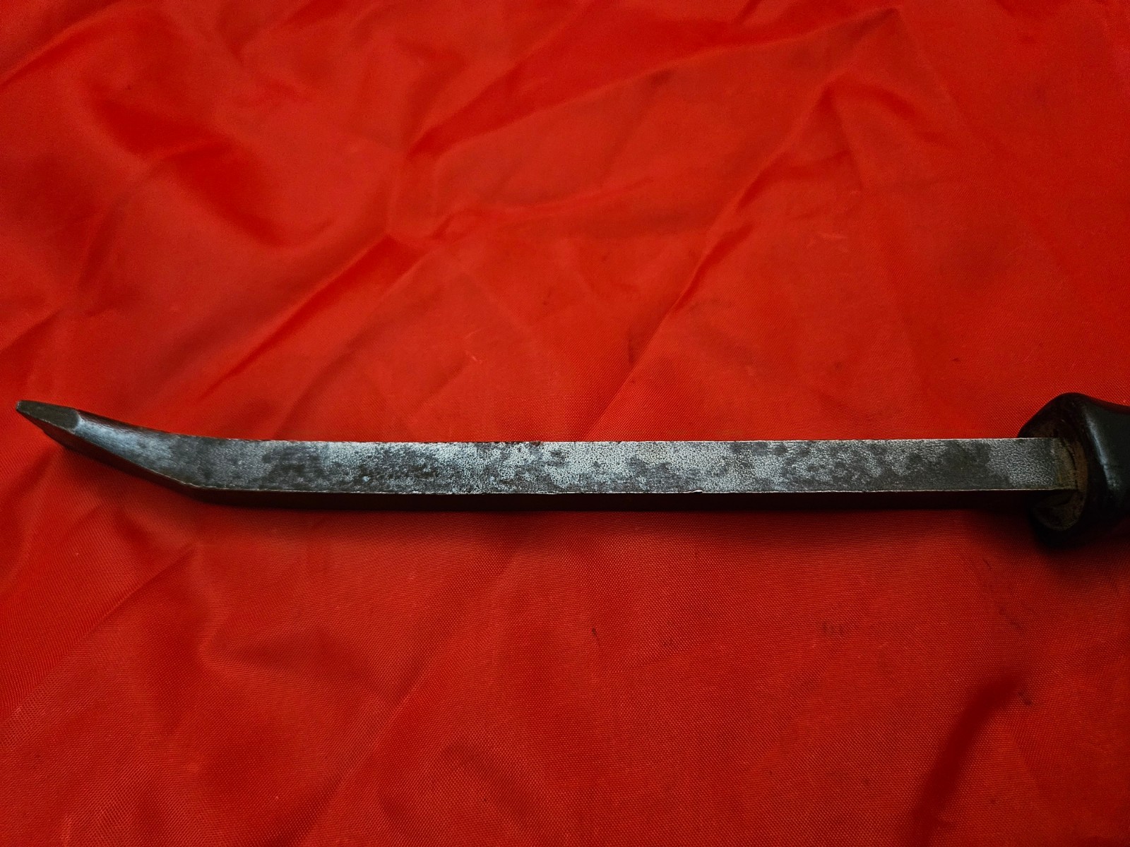 Snap-on SPB12 11.25″ Curved Head Pry Bar Prybar Black Hard Handle USA S17