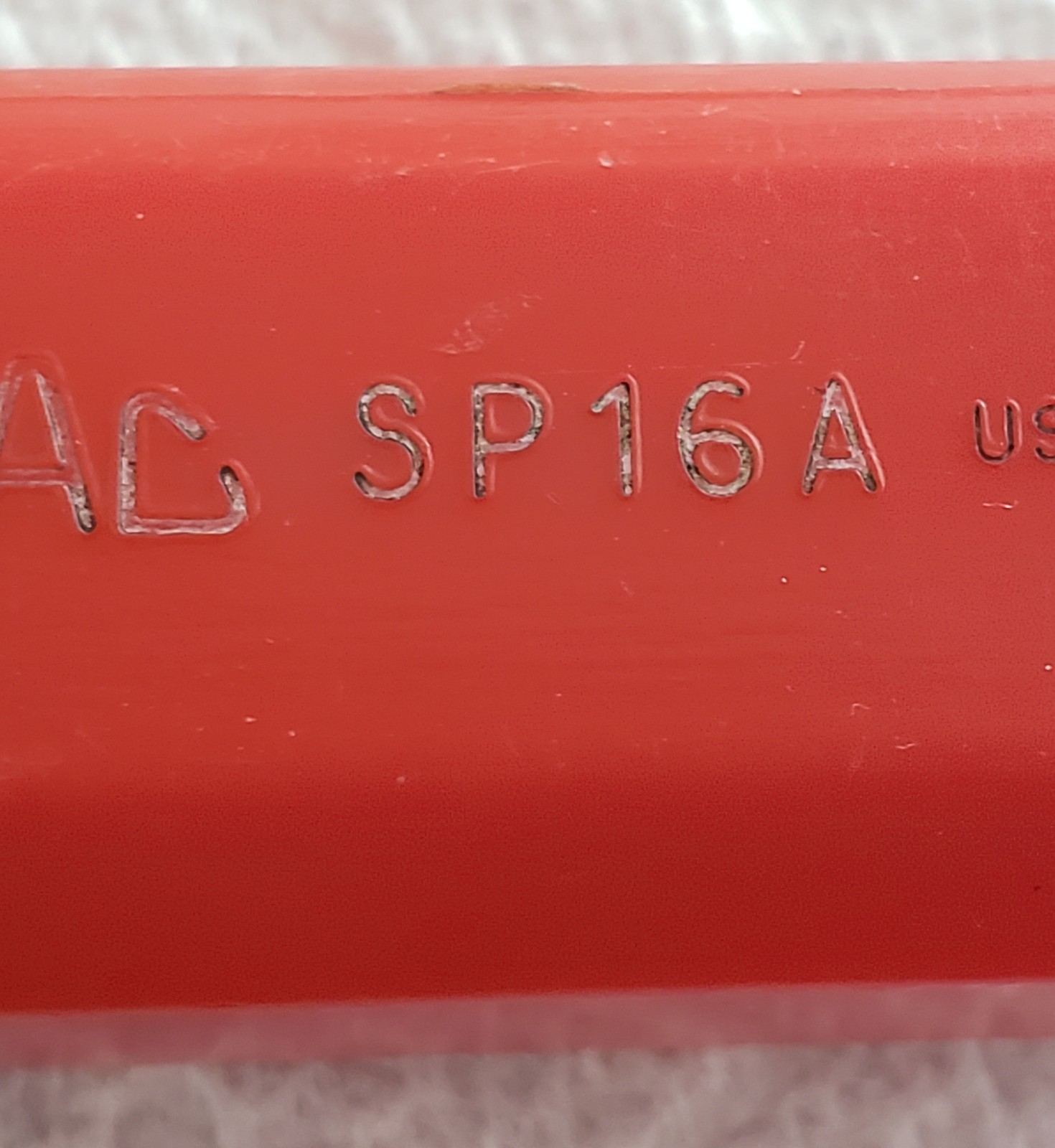 MAC Tools SP10A SP16A 2 Piece Hard Red Handle Gasket Scraper Set * listing for 2
