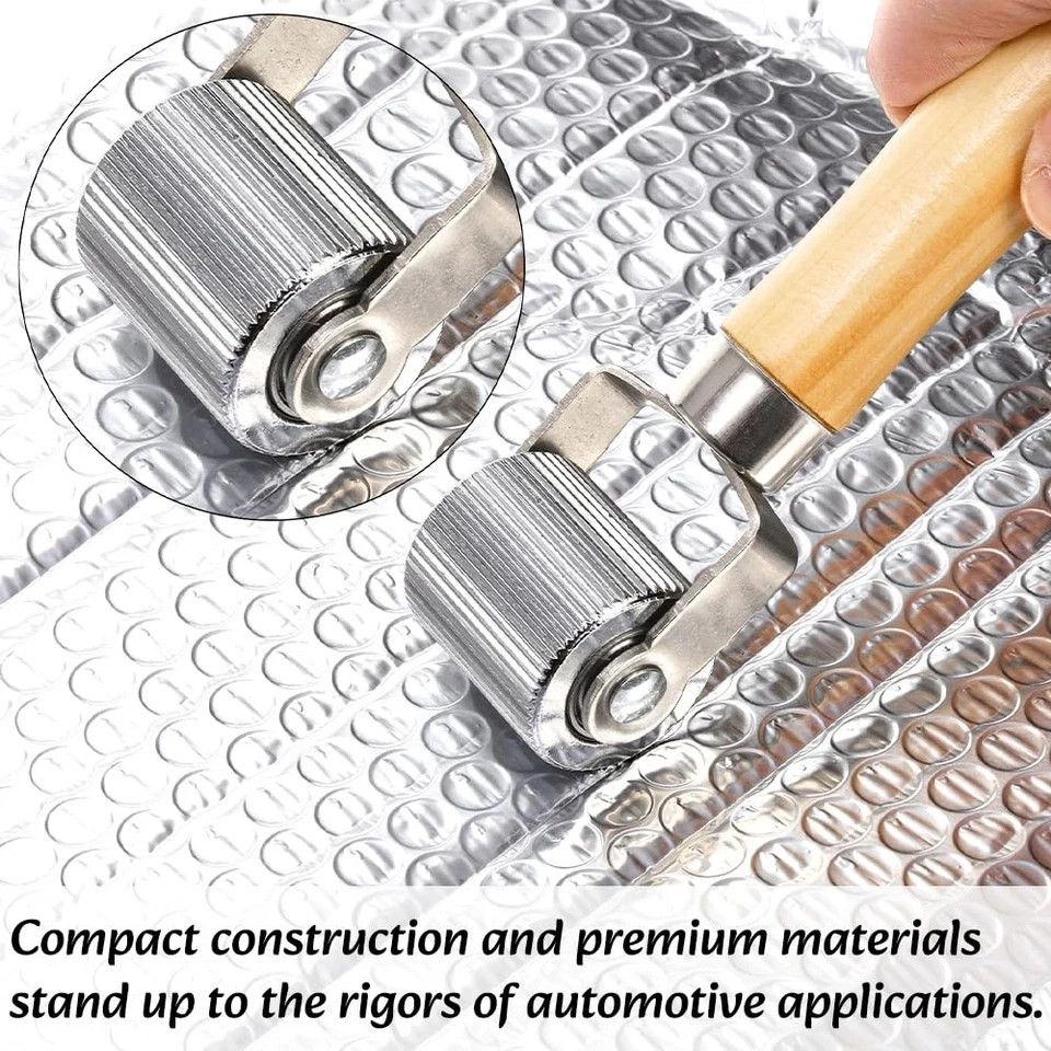 4 Pack Car Sound Deadening Roller Metal Insulation Tool Sound Deadener Roller…