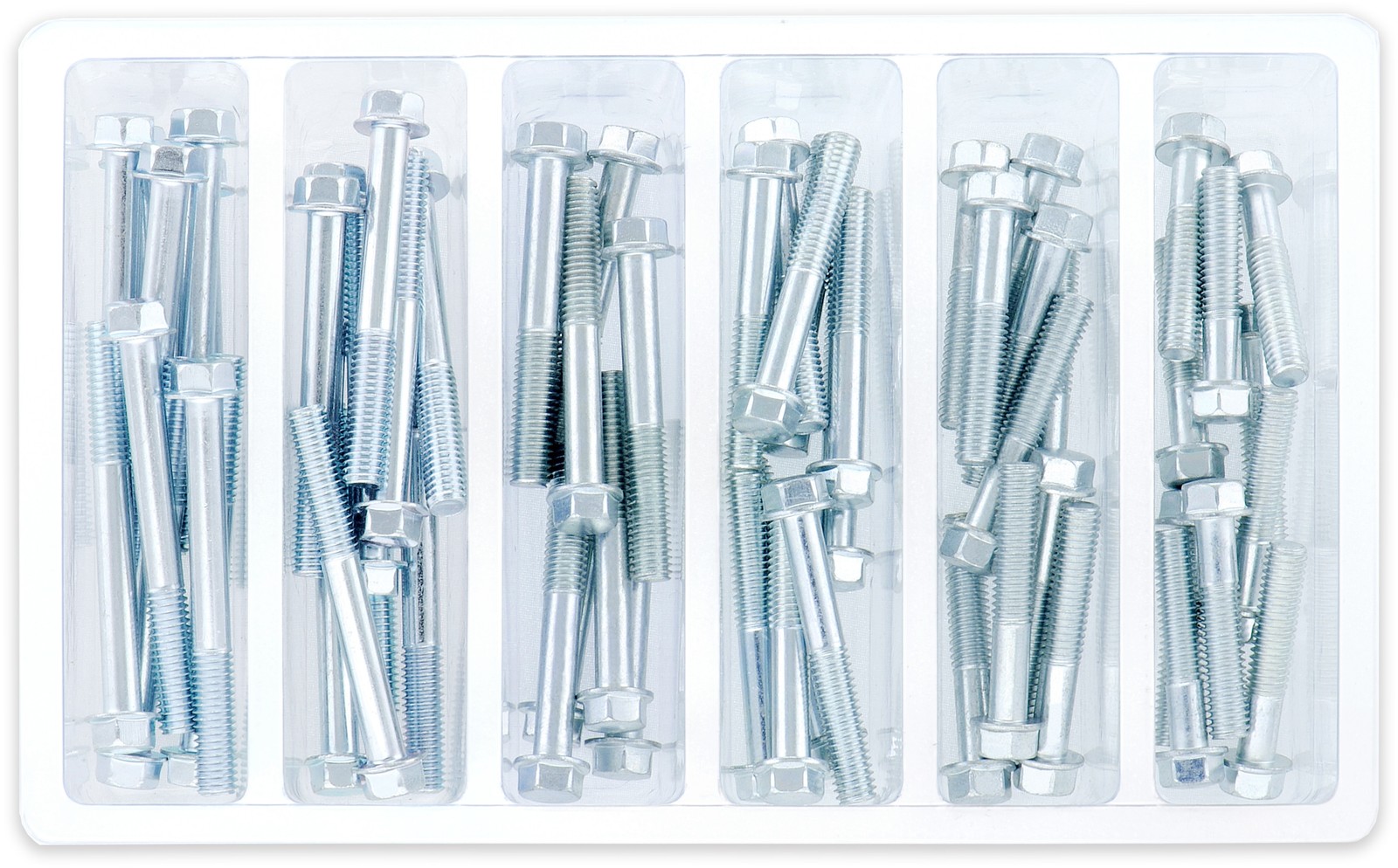 Bolt Mc Hardware SV-M6HEXF-20 M6 Small Hex Head Flange Bolts Refill Pack – 30, 3