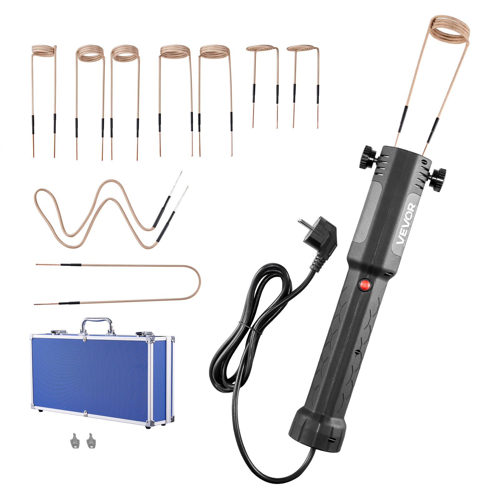 VEVOR Induction Heater Bolt Removal Magnetic Kit Rusty Screw Removing 1100W 110V