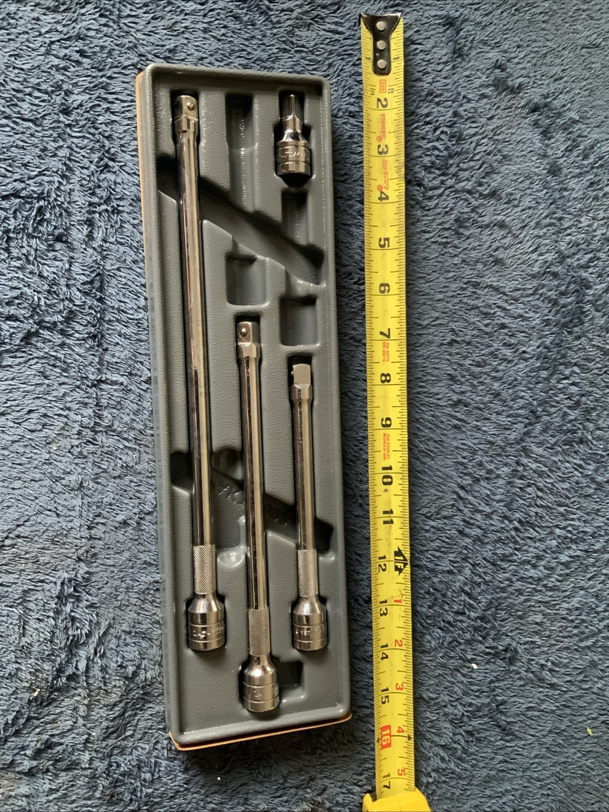 Snap On 4pc Extension Set…..missing 2…see Pics….used Once….