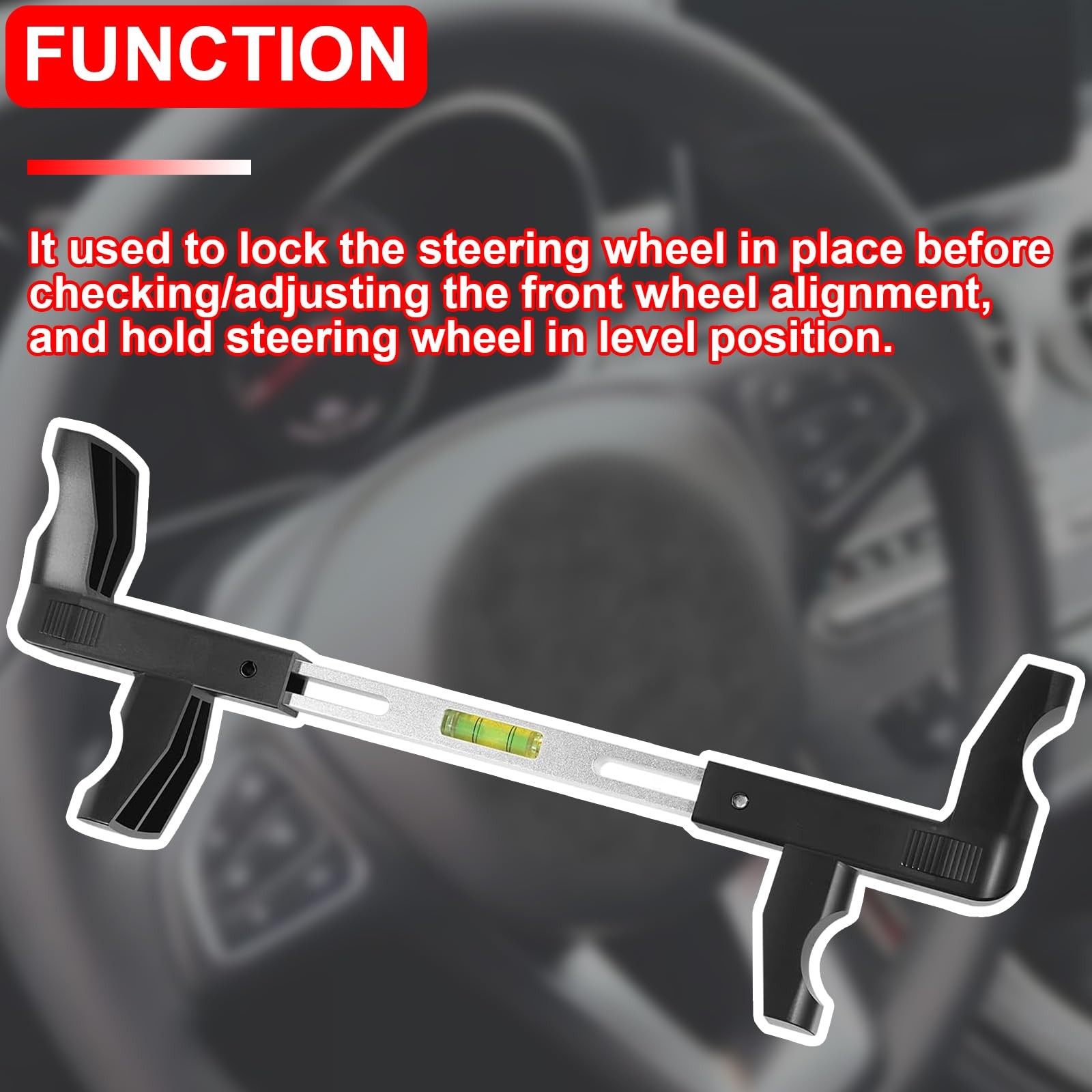 For Passenger Cars Vans & Trucks, ATD-3100 Steering Wheel Level Alignment Tool