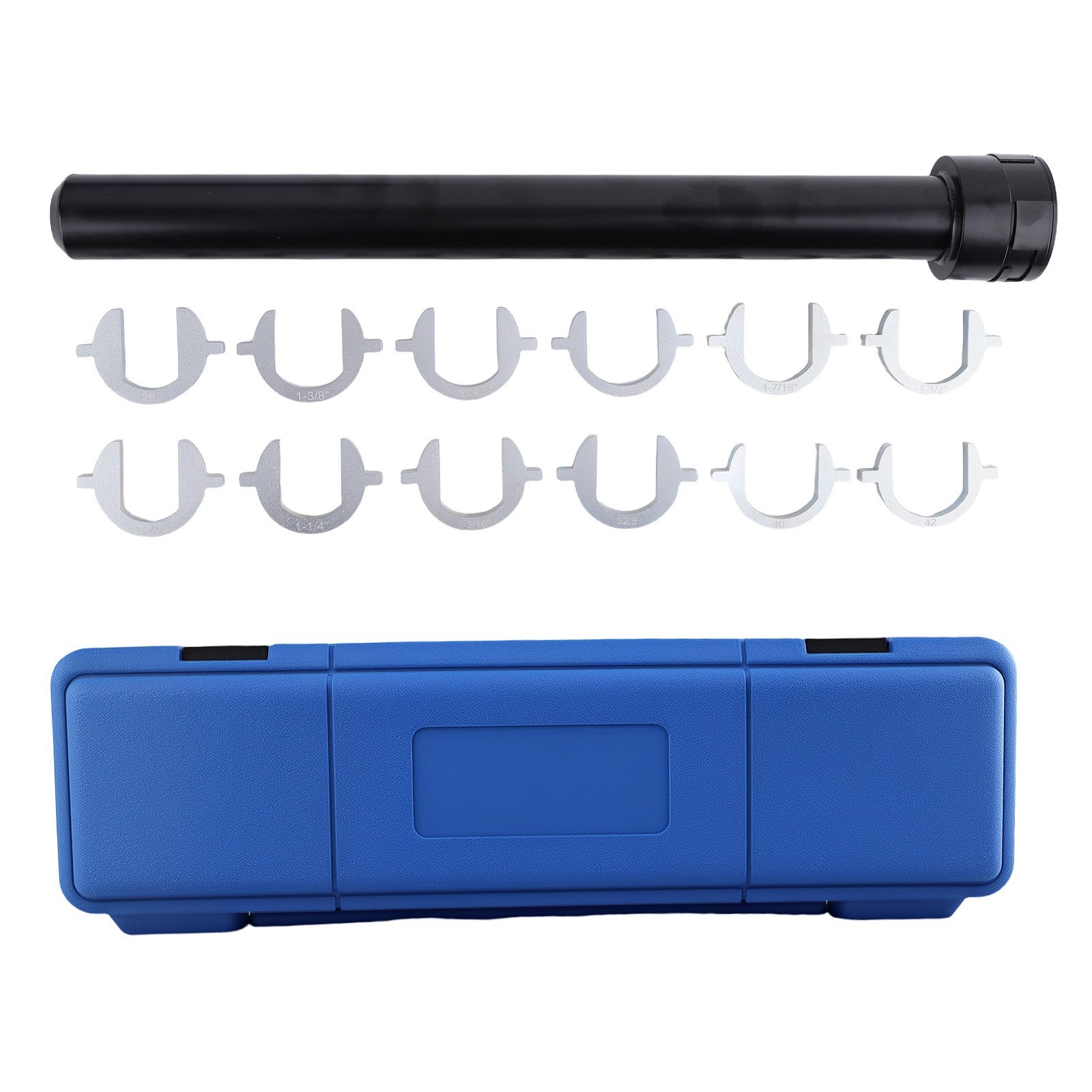 13pc Inner Tie Rod Removal Installation Tool Set with 12 SAE & Metric Adaptors