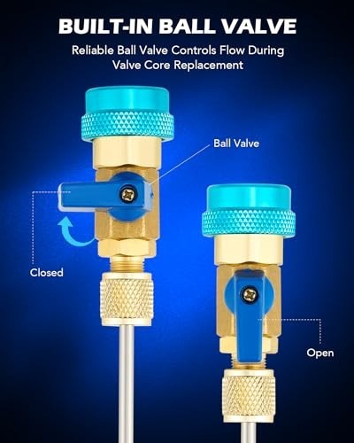 AC Valve Core Removal Tool Kit for R134a R1234yf R22 – Automotive A/C Installer