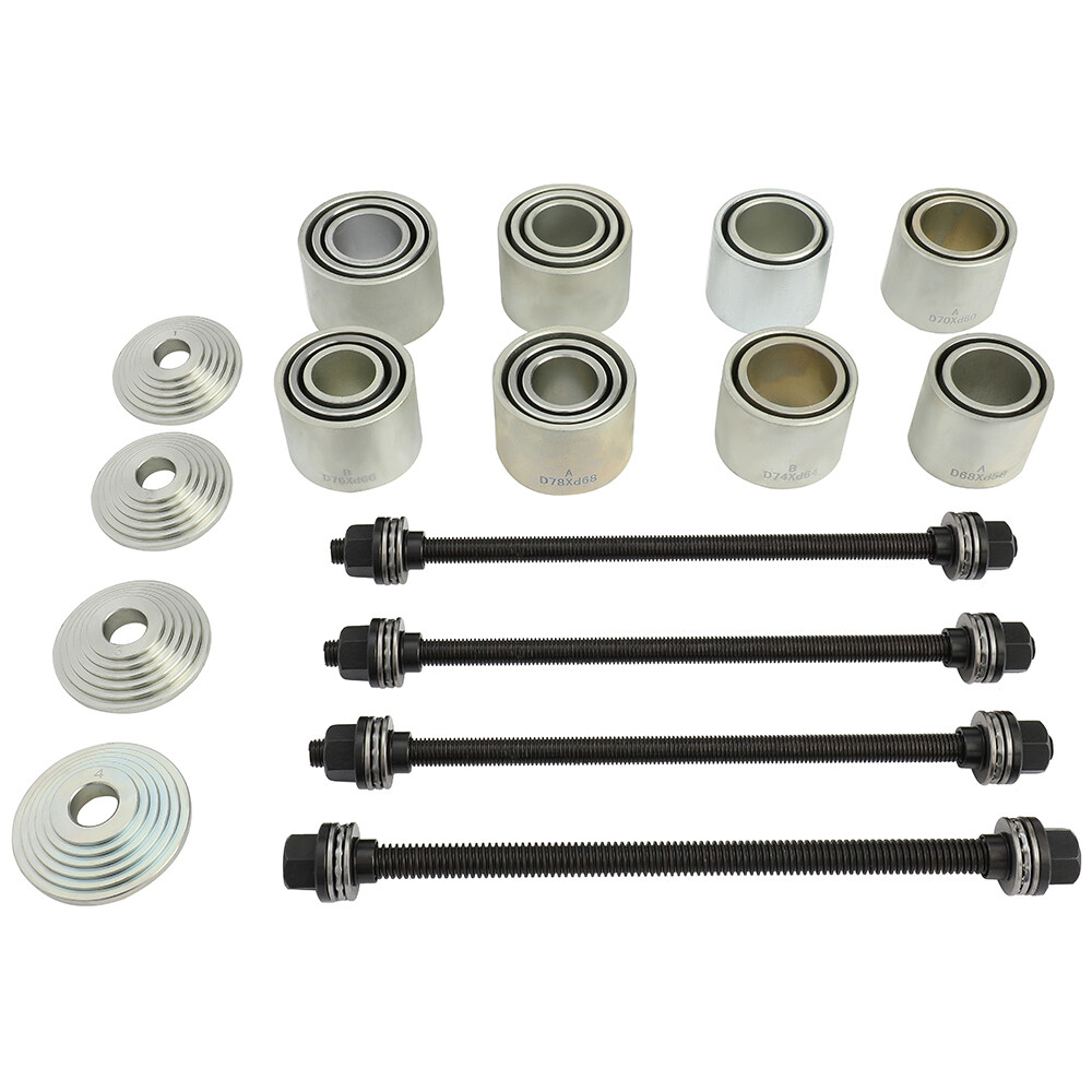 28PCS PRESS PULL SLEEVE KIT REMOVING BEARINGS BUSHES SEALS GARAGE TOOL US STOCK