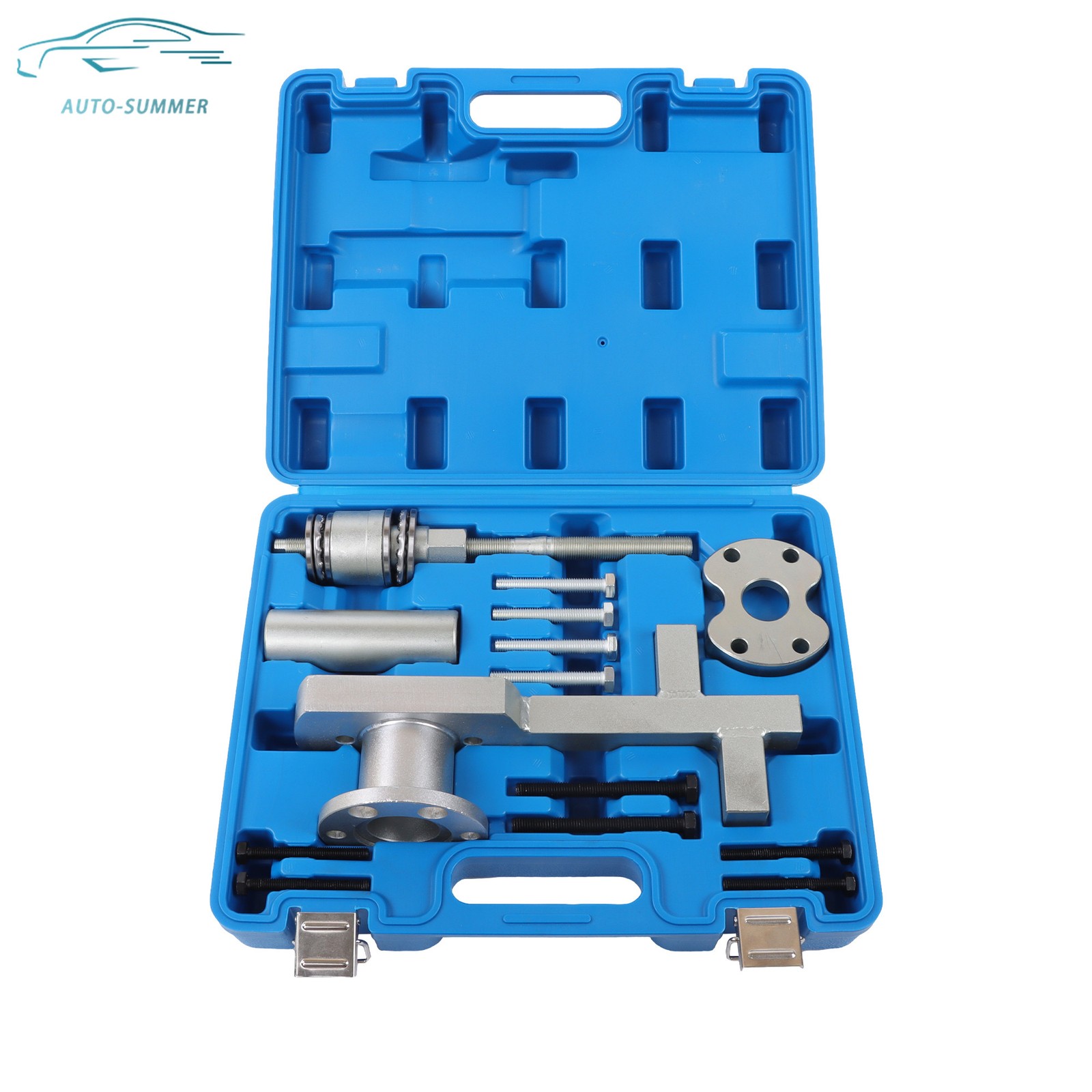 Portable Crankshaft Crank Puller Removal Tool Set For Land Rover 3.0 V6 5.0 V8