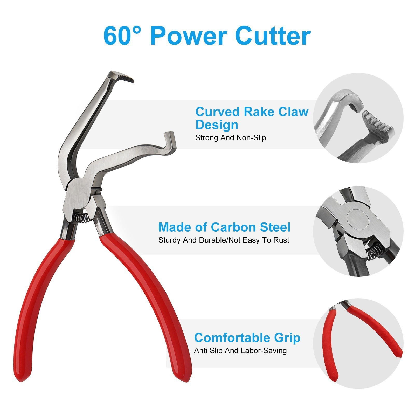 4PCS Electrical Disconnect Plier Set Automotive Connector Separator Removal Tool