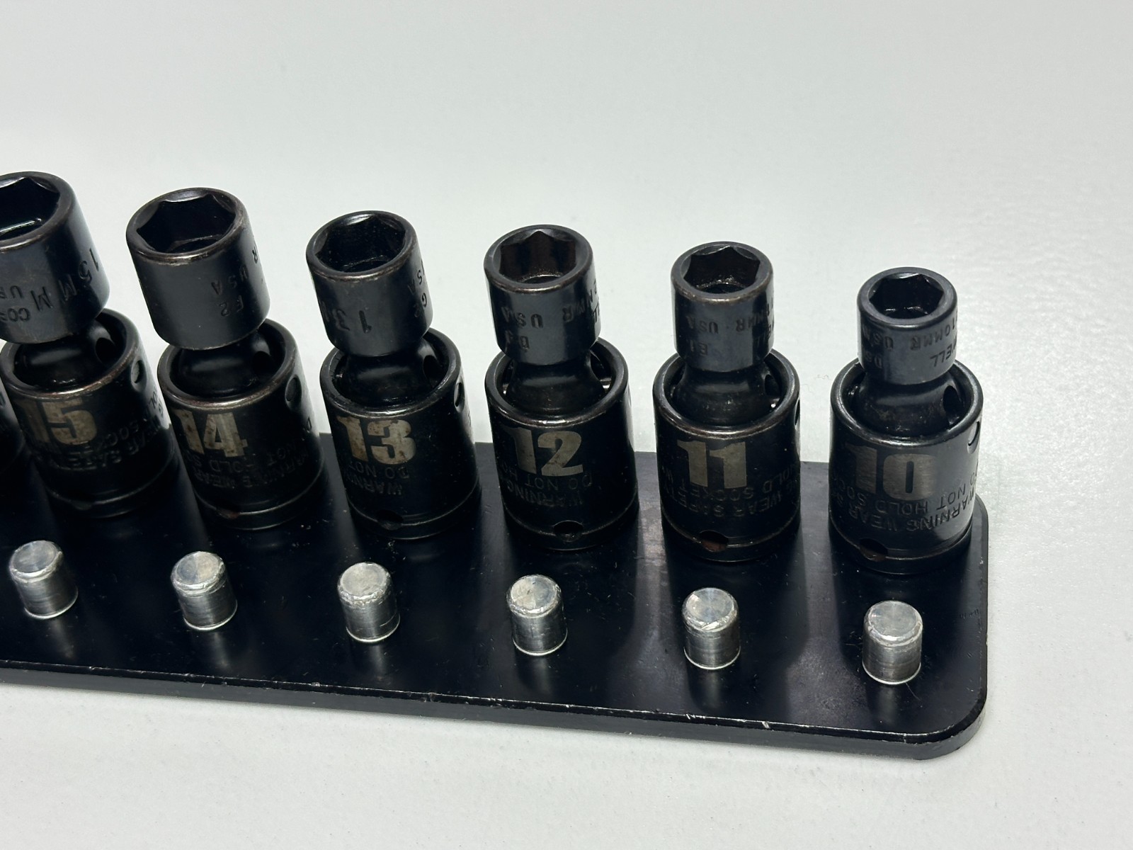 🇺🇸Cornwell Tools USA 10pc Metric Swivel Universal Impact Socket Set 3/8″ Drive