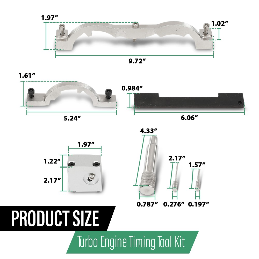Timing Locking Tools Kit for 1.0 1.2 1.4 GM Opel Vauxhall Chevrolet Turbo Engine