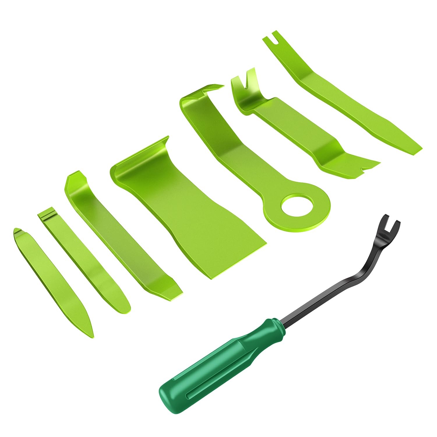 Car Trim Removal Tool Kit 8 Pc Panel Fastener Pry Install No Scratch Nylon