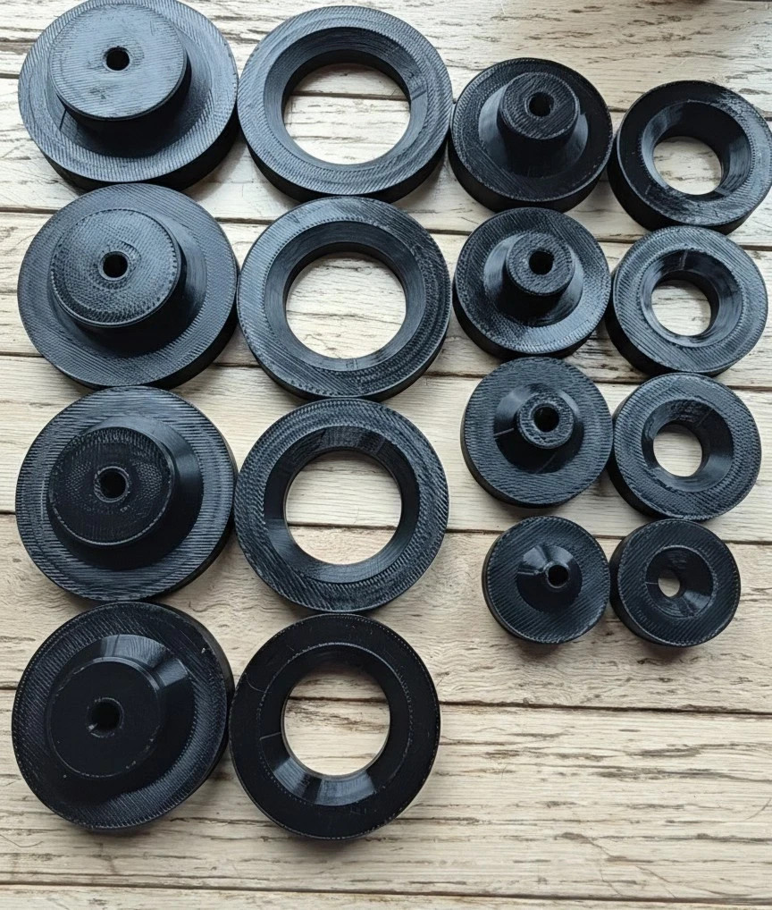 Sheet Metal Dimple Die (8 Sizes) – for Hydraulic Punch Driver Kit- Made in USA
