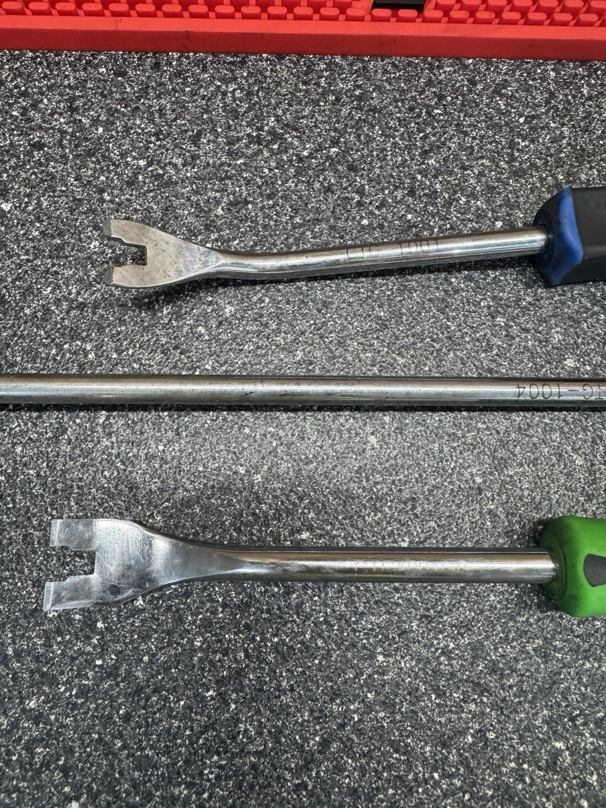 Cornwell 3pc Long Drive Upholstery & Clip Trim Remover – GREEN BLUE