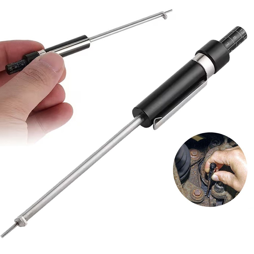 Car Brake Pad Thickness Gauge Measuring Tool Detection Pen for 6mm Backing Plate