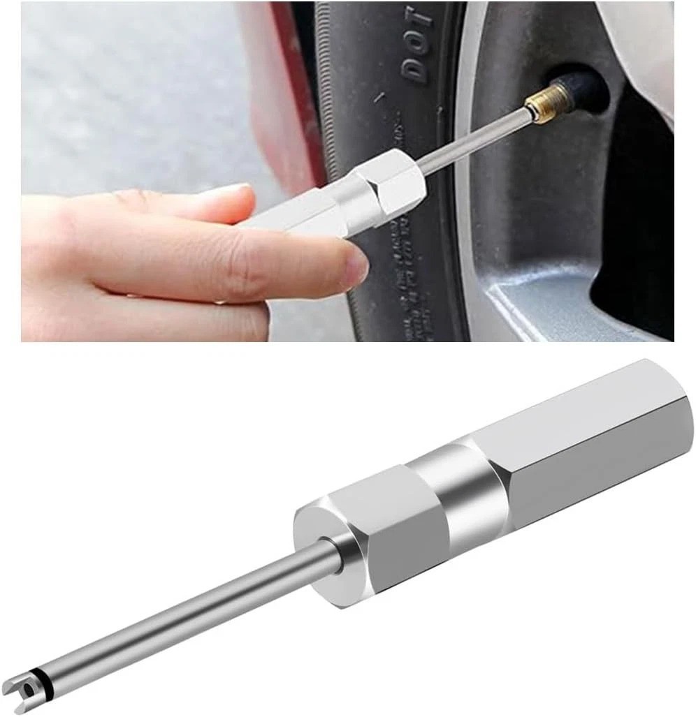 No Scratch Tire Valve Puller Tool – Essential Metal Repair Tool for Vehicles