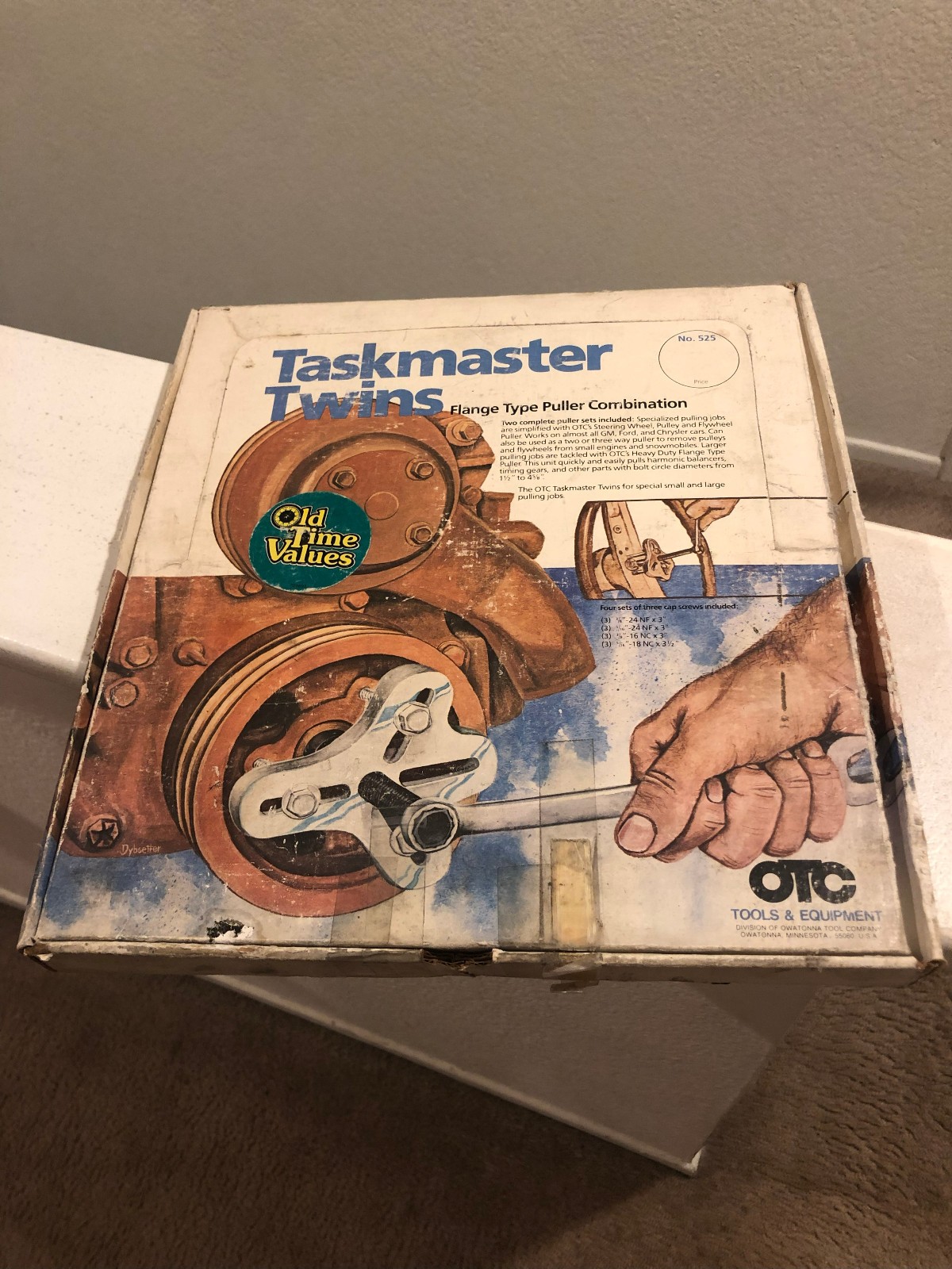 OTC Taskmaster Twins Flange Type Puller Combination No. 525