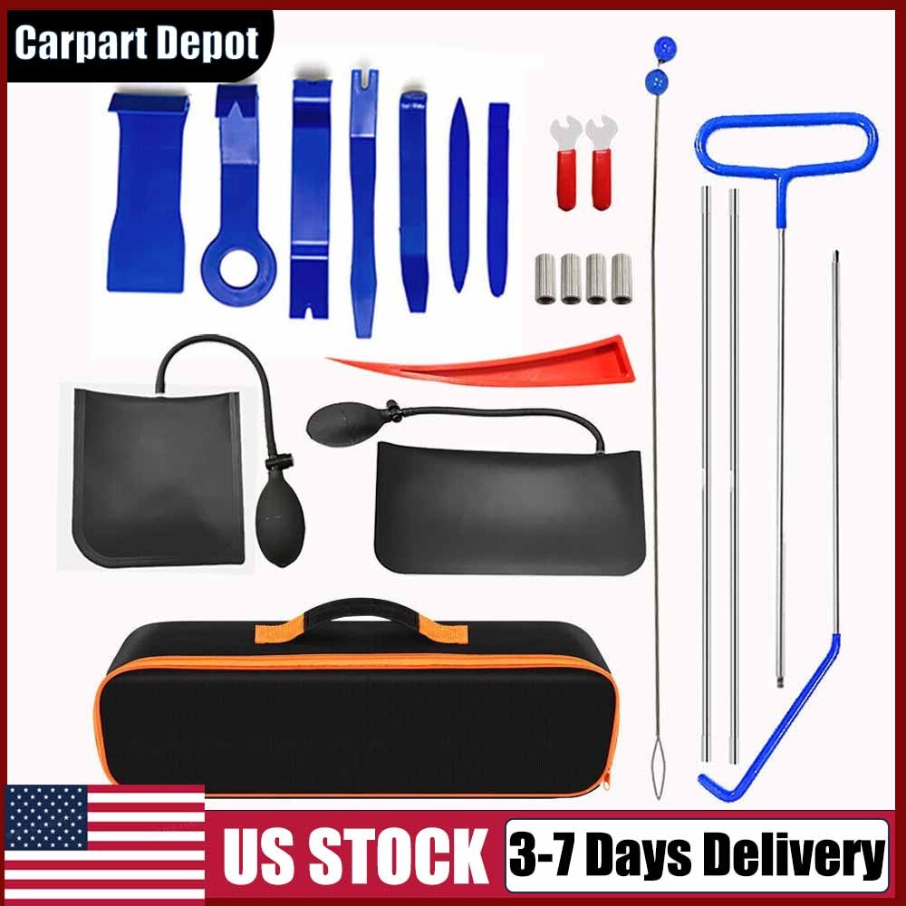 22Pcs Stainless Emergency Auto Tools Window Car Door Repair Tool Set Practical