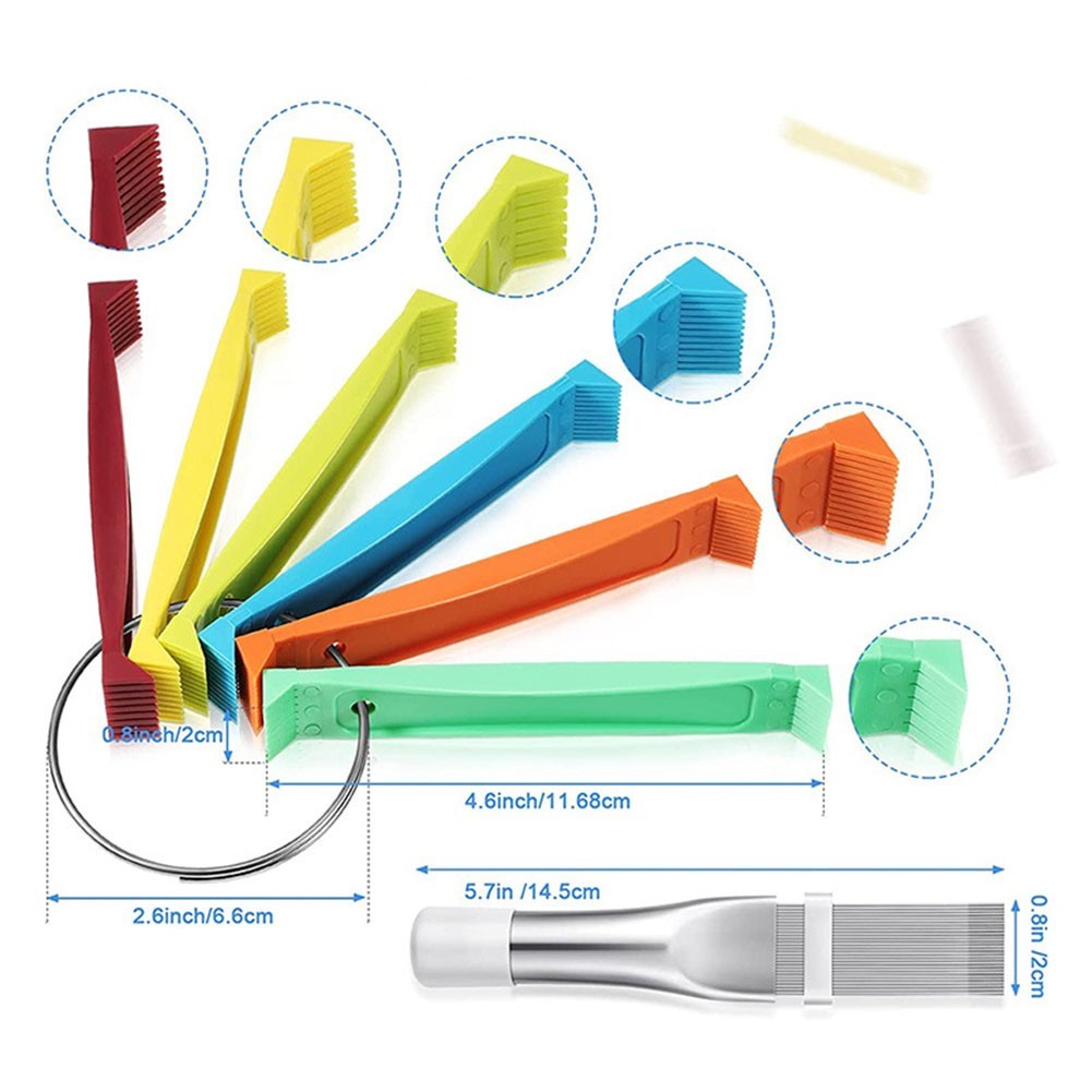 Hand Tools Fin Comb Set Stainless Steel ABS Aluminum Kit/set Plastic Brand New