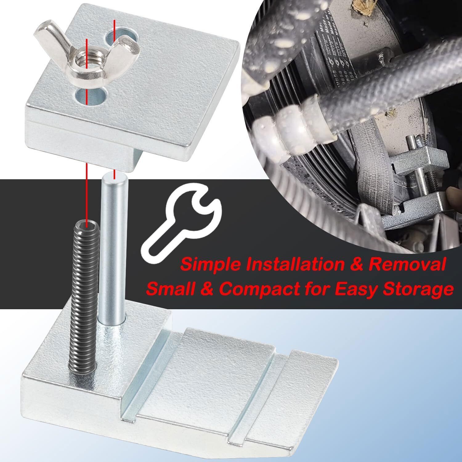 59350 Stretch Belt Installer Tool for Extra Deep Double Pulleys