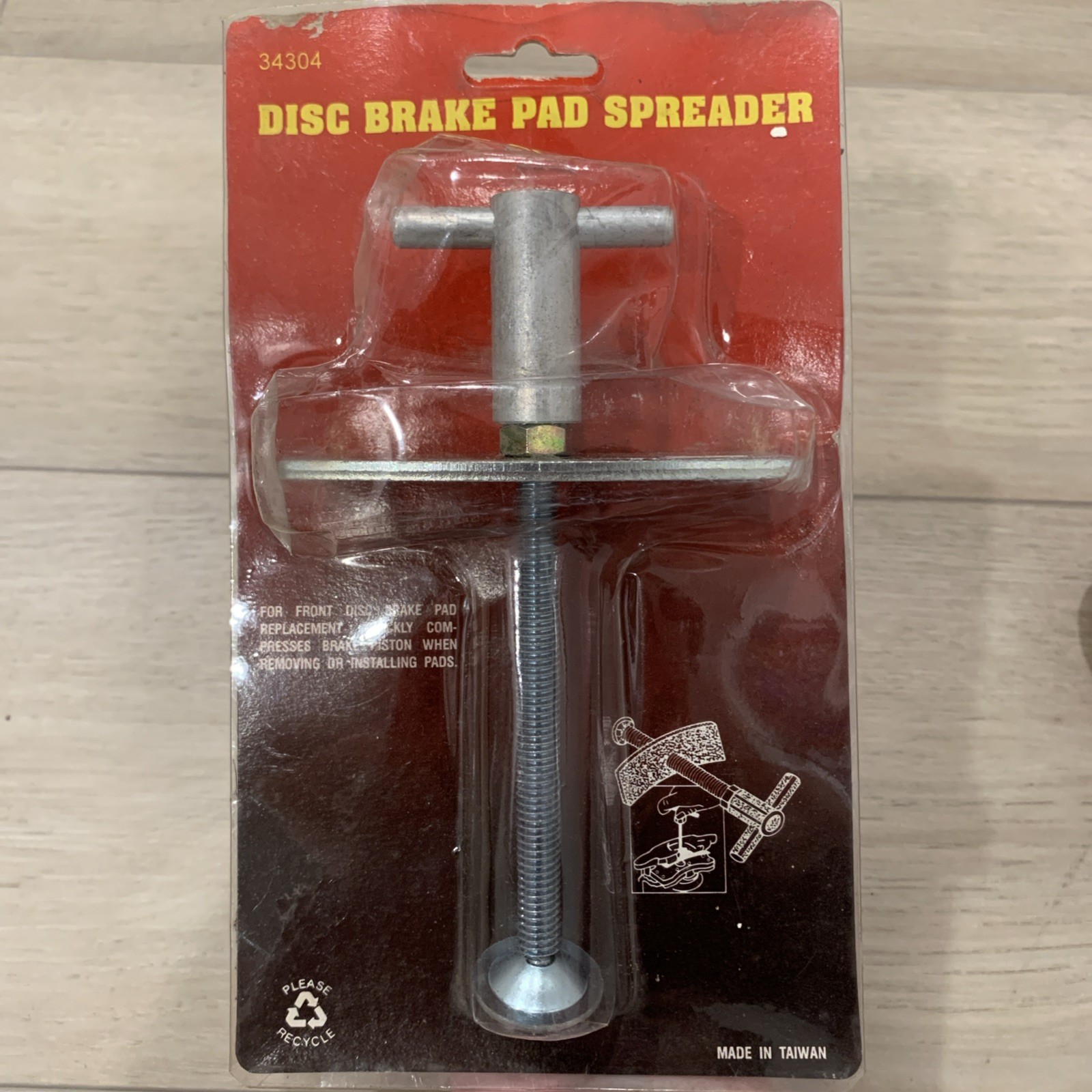Automotive Disc Brake Pad Spreader Tool Compress Caliper Piston Change Pads