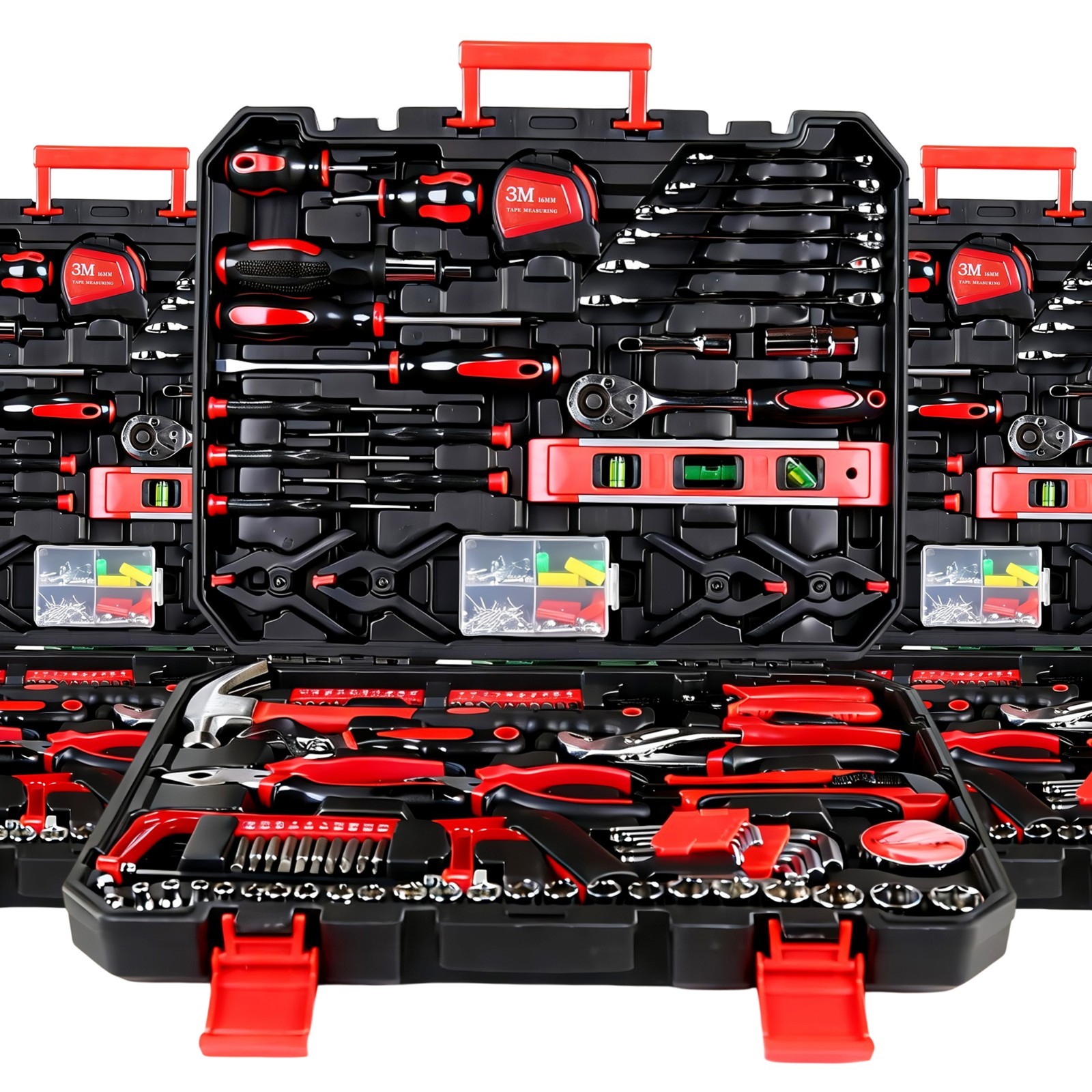 436PCS Stainless Steel Socket Wrench Tool Set for Home Auto Repairs