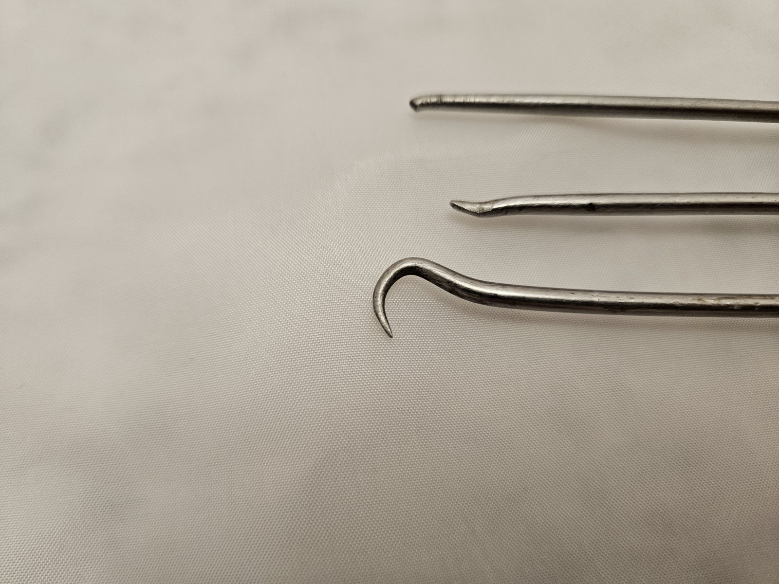 Snap-on 3Pc Mini Hook Pick Set Green Hard Handle USA 3ASHA 3ASH45A 3ASH90A TB