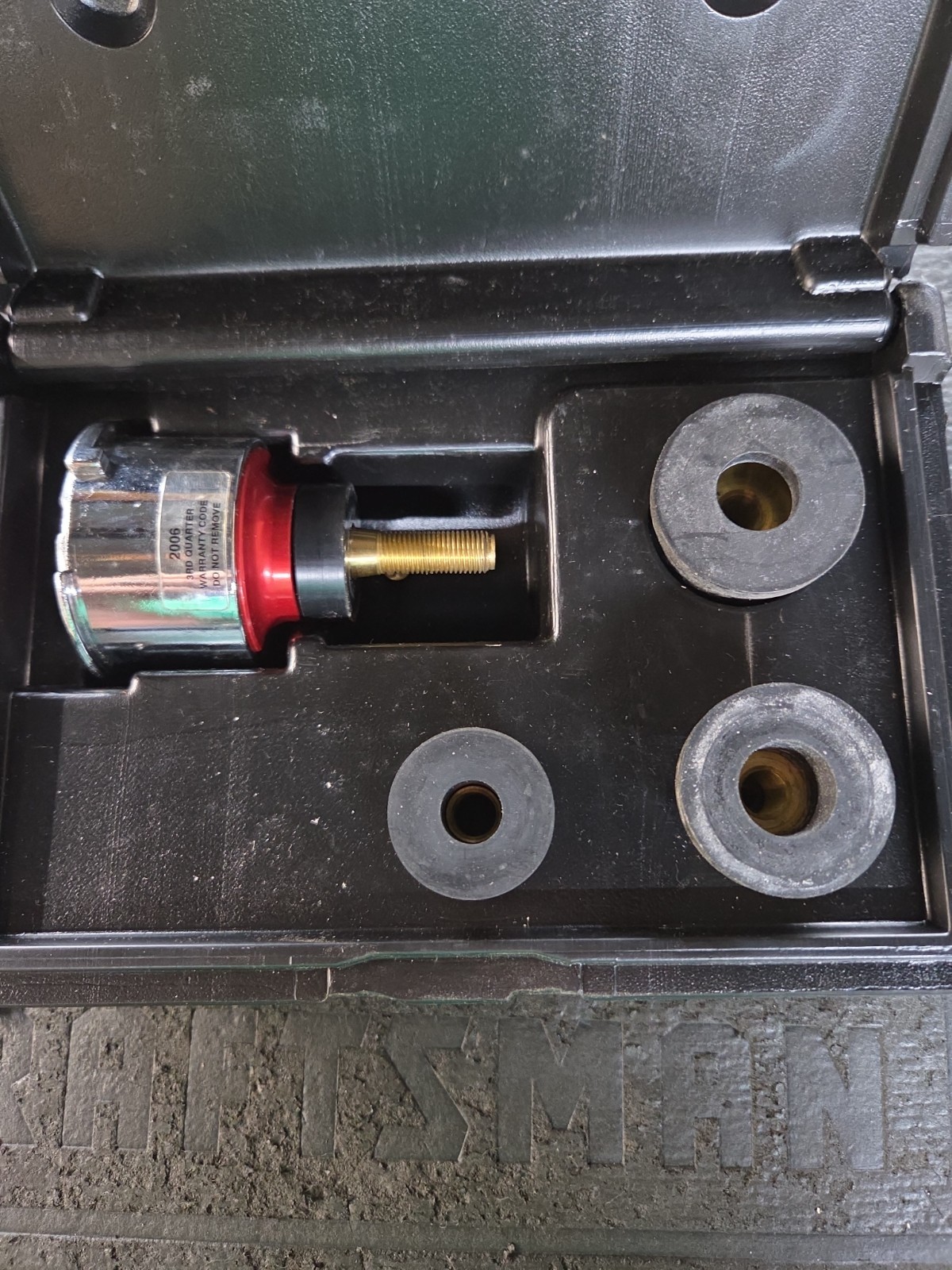 MAC Tools UCT750 SmartFit Universal Radiator Adapter Set with latching case EUC