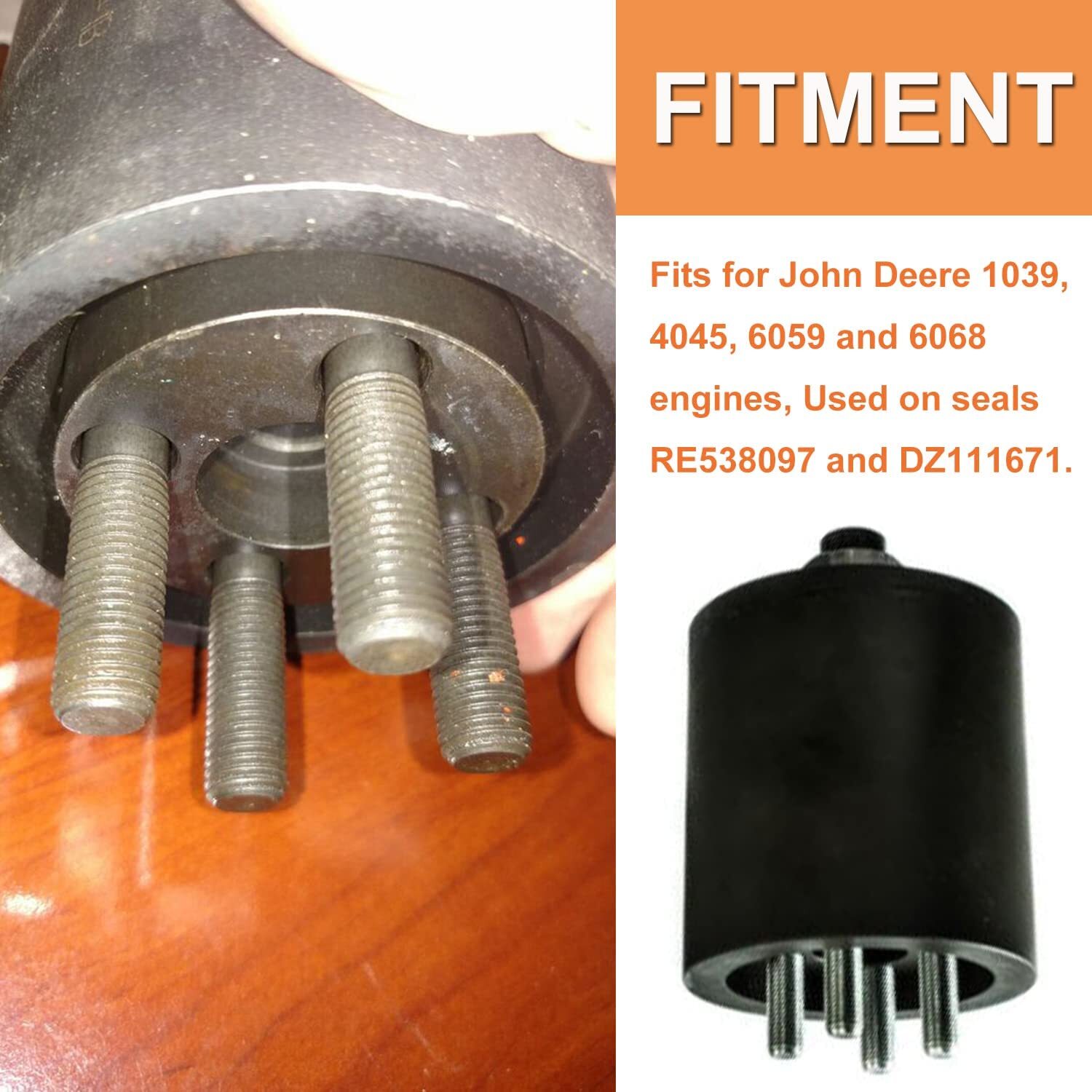 JDG954B for John Deere Crankshaft Gear & Front Oil Seal Installer 4045 6059 6068