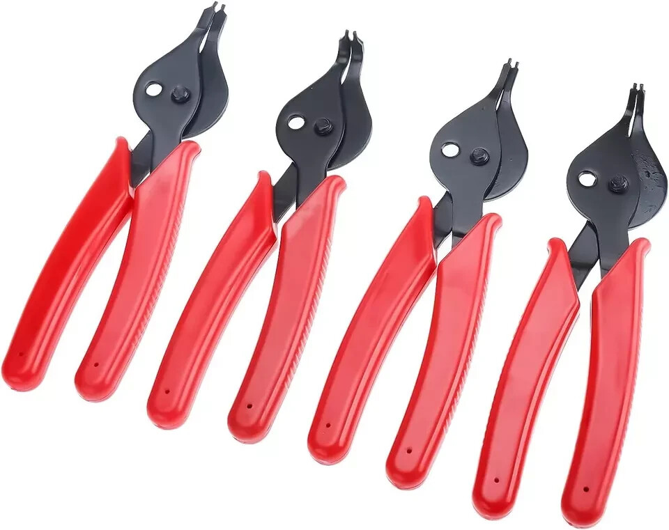 Snap Ring Pliers Set Straight & Bent Retaining Ring Pliers w/Hook & Pick