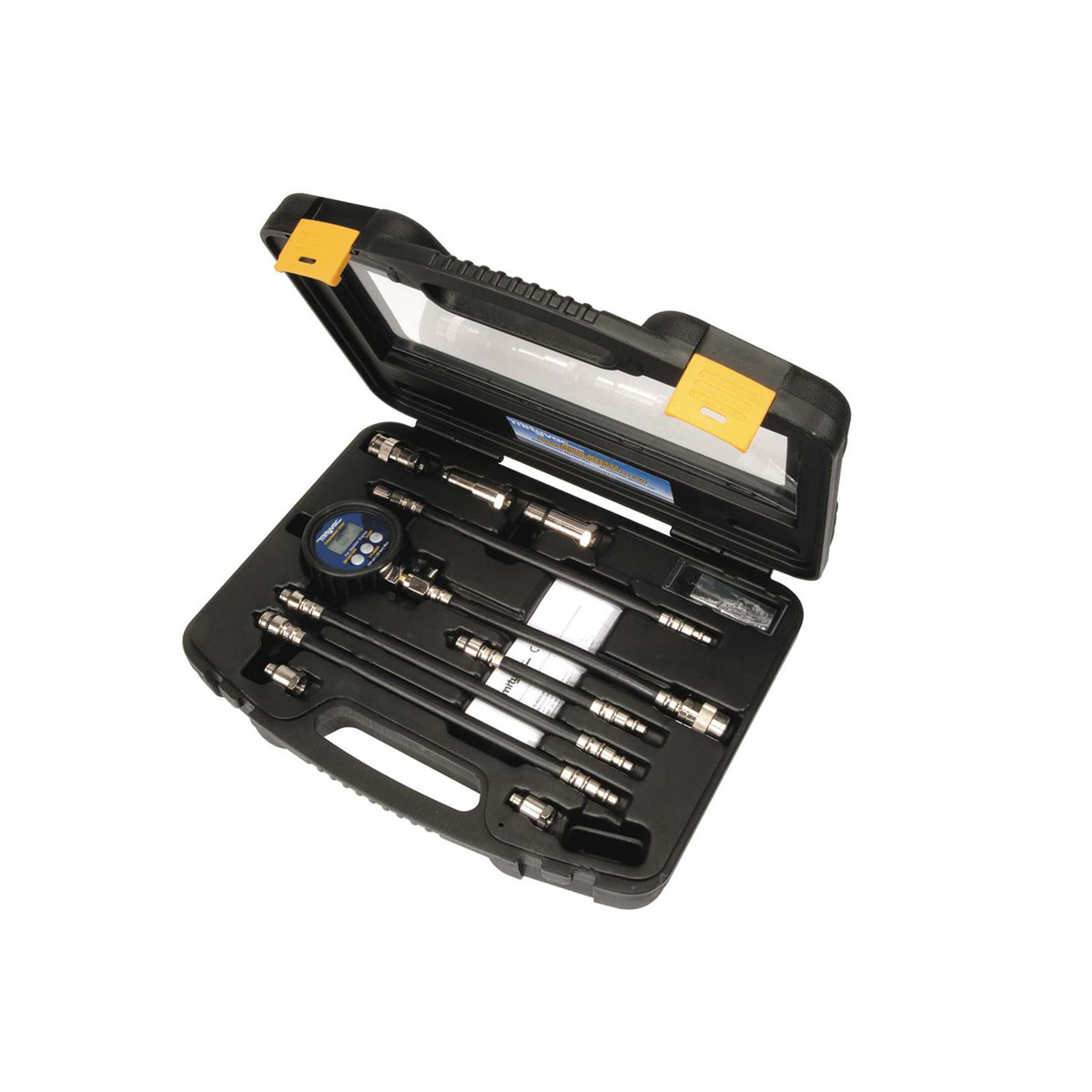 Mityvac MV5532 Digital Gasoline Engine Compression Test Kit, 9 Volt, BAR and kPa