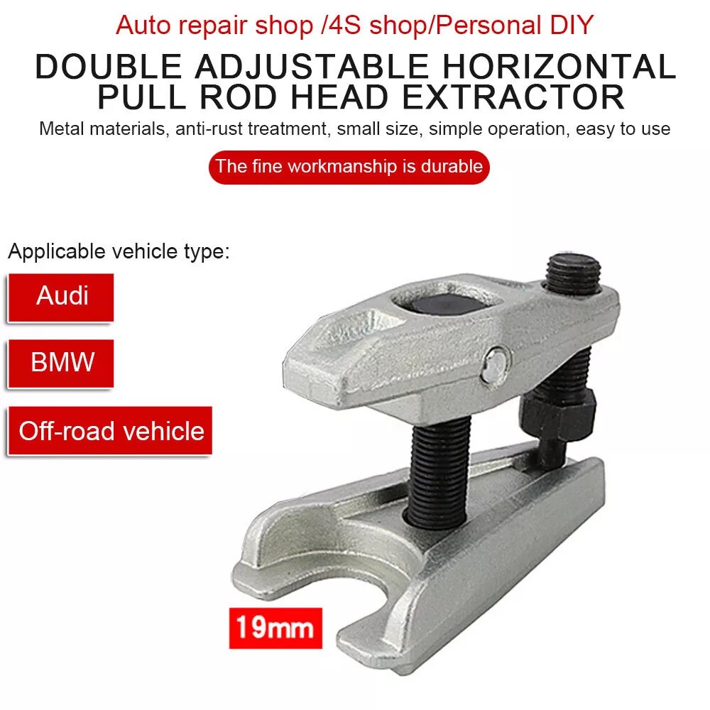 2PCS Ball Joint Separator Tie Rod End Puller Removal Car SUV Splitter Tool 19mm