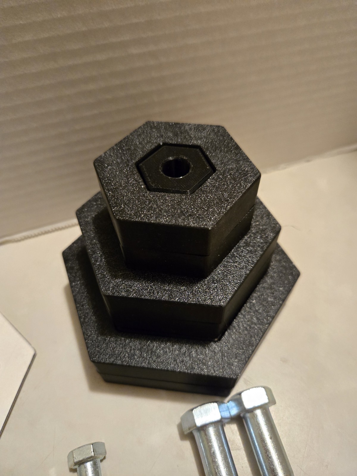3pc Hex dimple die set 1″n 2″ And 3″