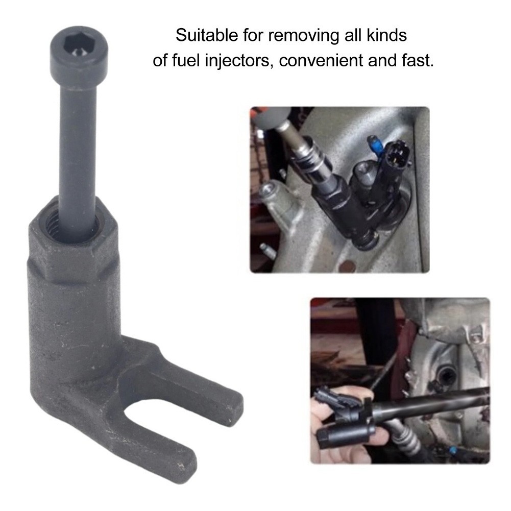 Diesel Injector Removal Tool Kit 3pcs Carbon Steel Injector Puller Tools