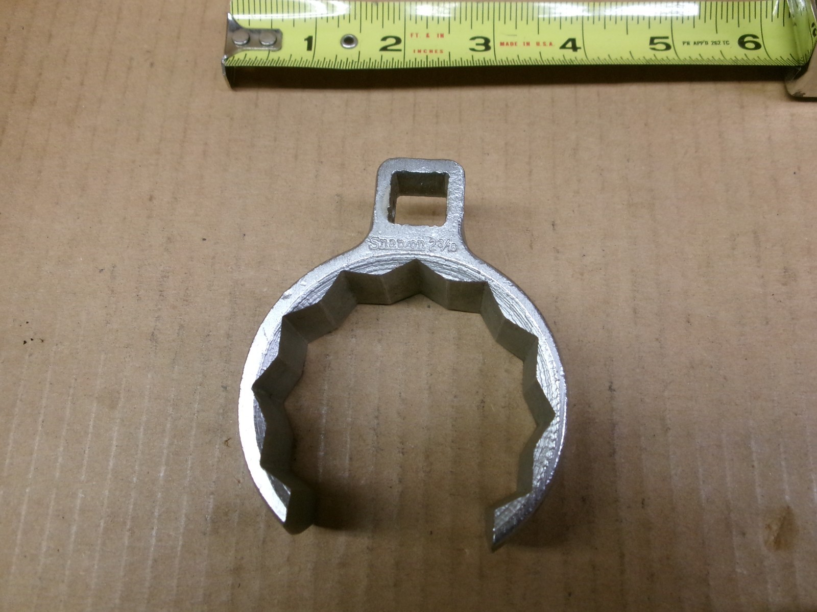 Snap-on USA 1/2″ Drive 2-3/16″ Flare Nut Crow Foot Wrench