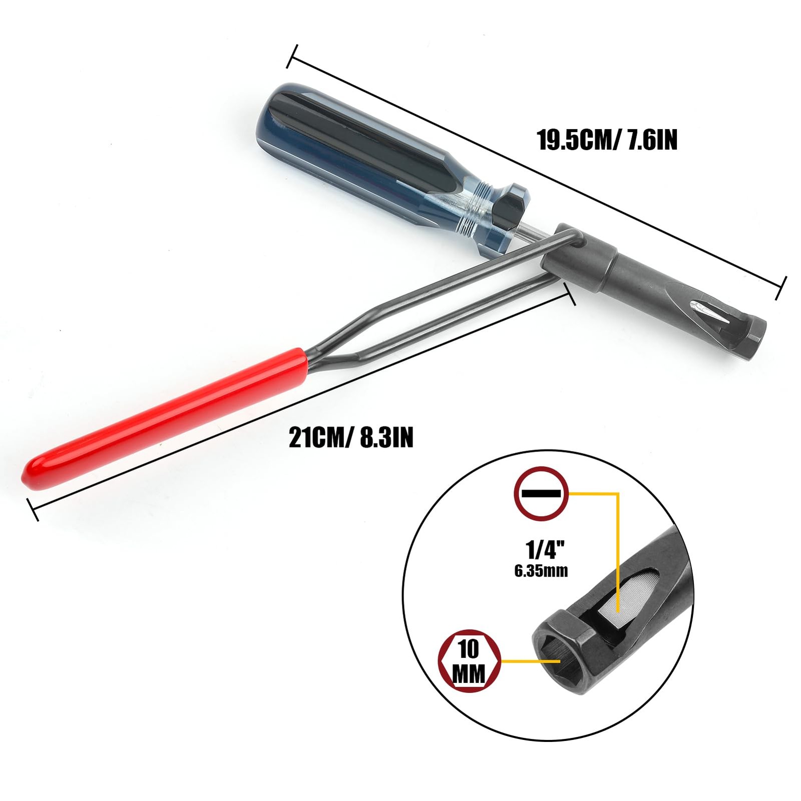 Valve Lash Adjustment Tool with Angled Feeler Gauge Jam Nut Valve Adjustment New