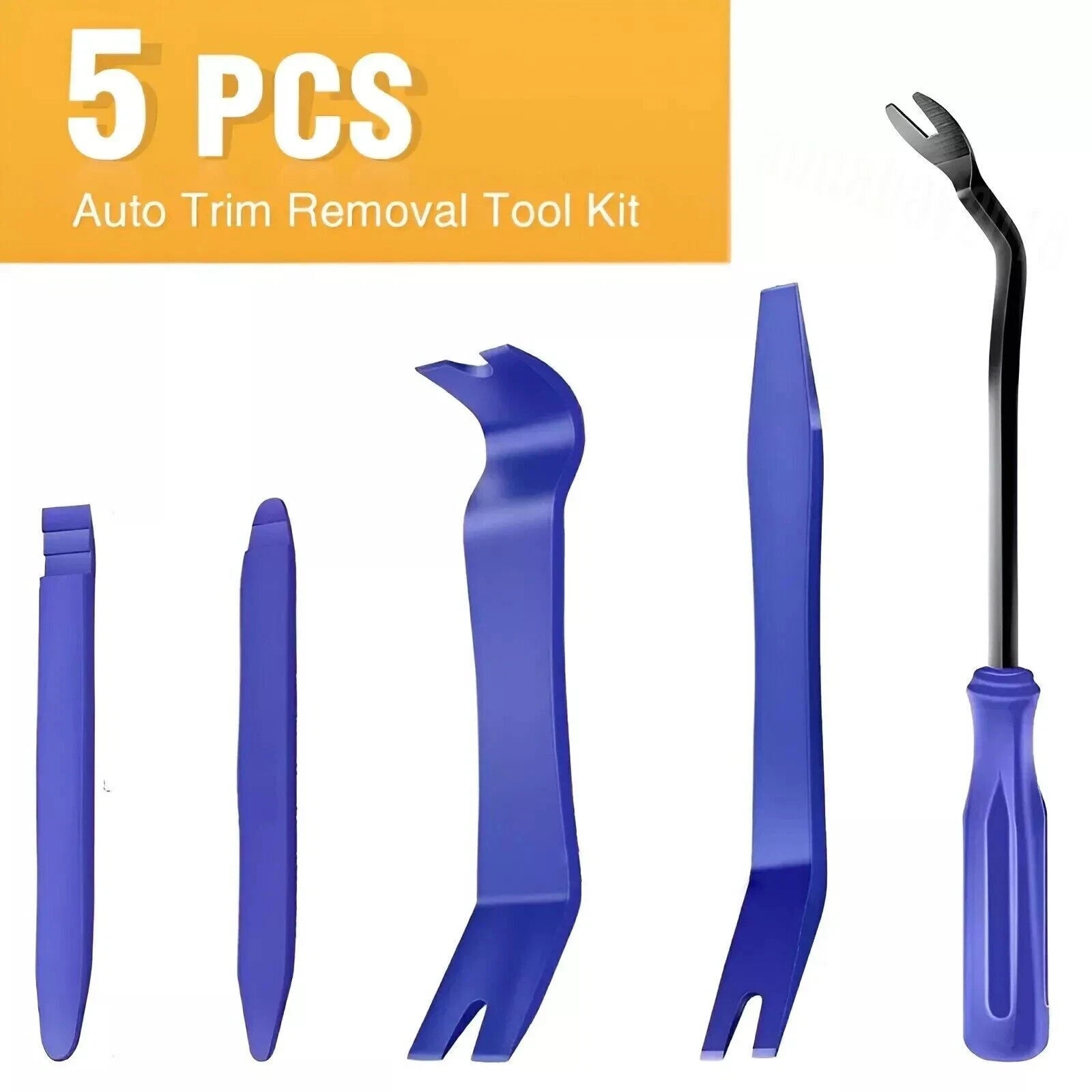 5PCS Car Trim Removal Tool Set Dash Panel Clip Stereo Terminal Tools Kit